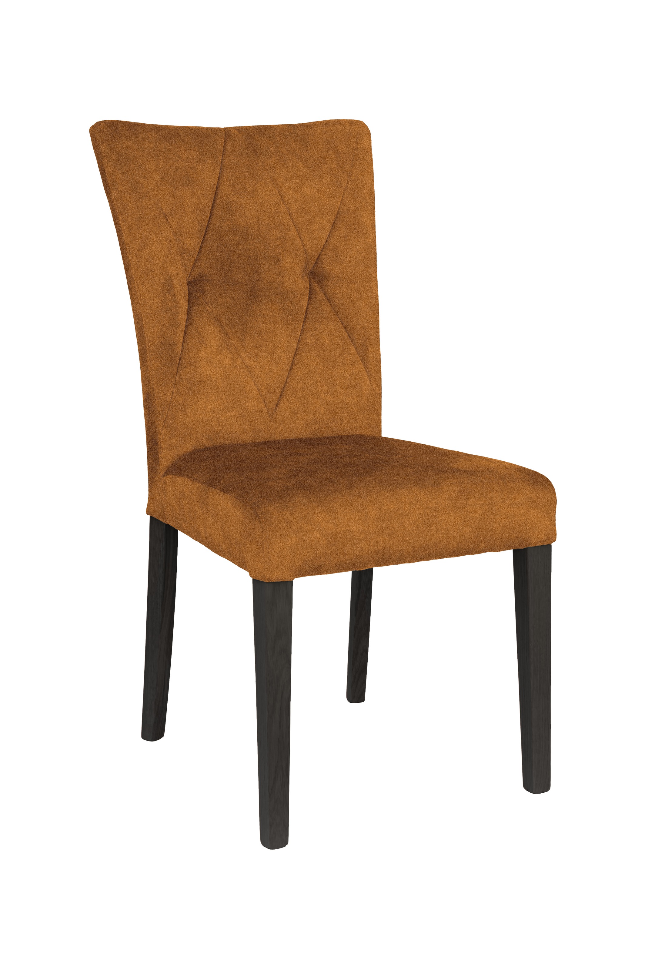 Home affaire 4-Fußstuhl "Diamond" (Set) 2 Stk. Samtvelours Sitz und Ruecken günstig online kaufen