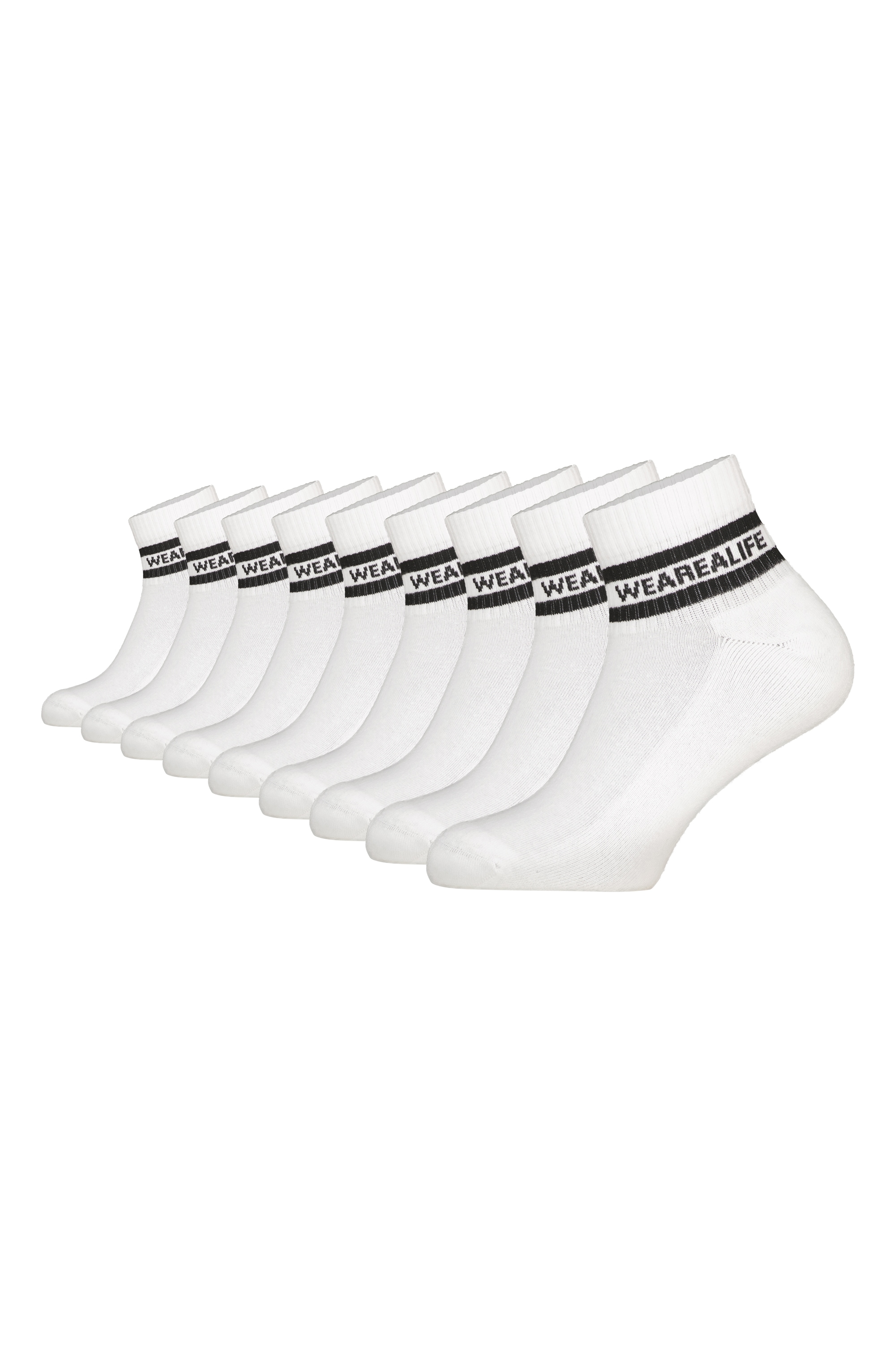 Alife & Kickin Sneakersocken »Herren 9 PACK - EnnyAK«, (Spar-Set), Sneakersocken knöchelhoch mit...