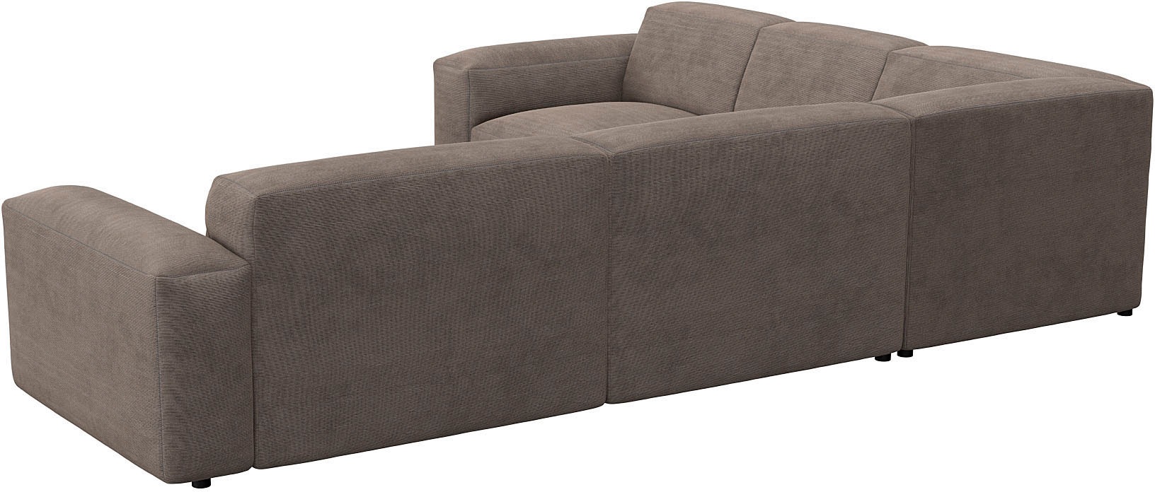 FLEXLUX Ecksofa »Lucera, super bequem durch hochwertigen Sitzaufbau mit Kaltschaum«, modern & anschmiegsam, L-Form, Designsofa