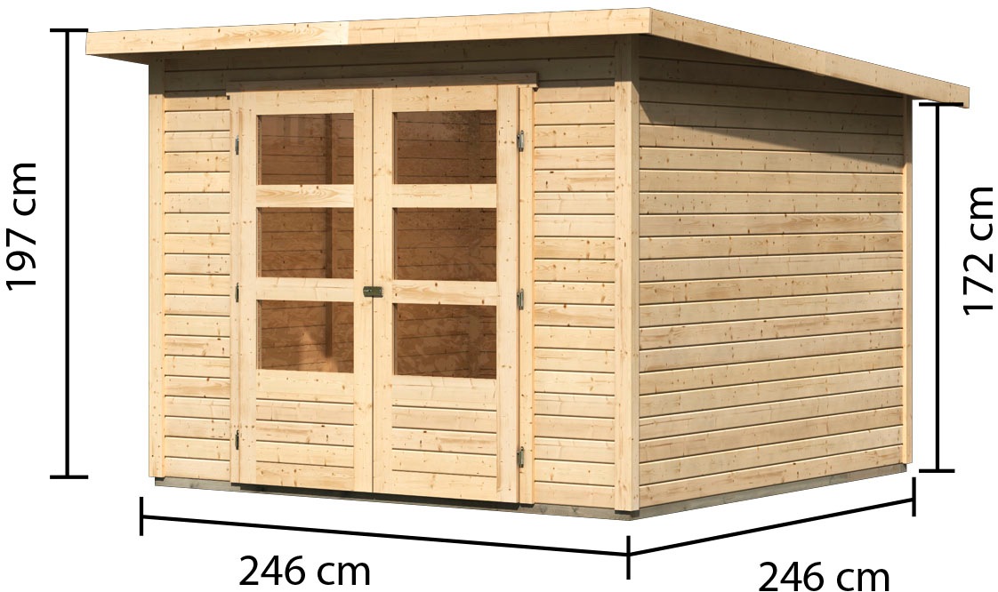 KONIFERA Gartenhaus »Felix 4«