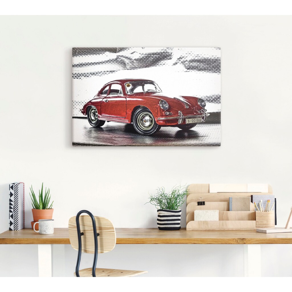Artland Wandbild »Klassiker - Der Porsche 356«, Auto, (1 St.)