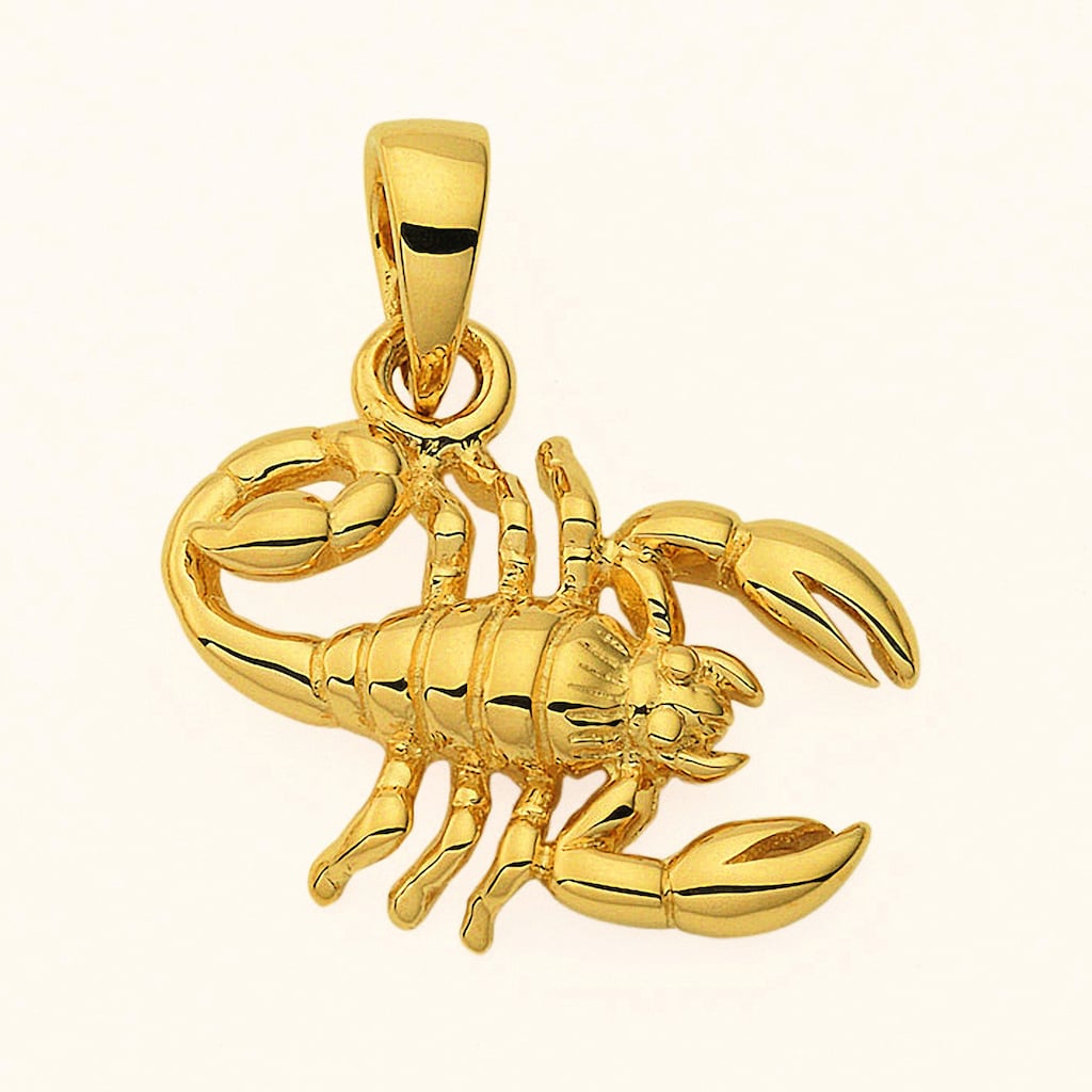 Adelia´s Kette mit Anhänger »585 Gold Sternzeichen Anhänger Skorpion« Schmuckset Set mit Halskette