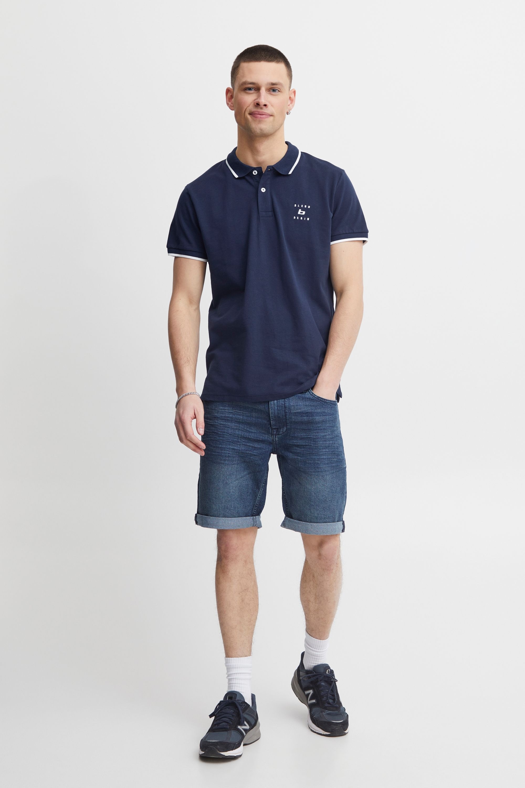 Thumbnail - Blend Poloshirt "BHPolo" Klassisches Polo-Shirt