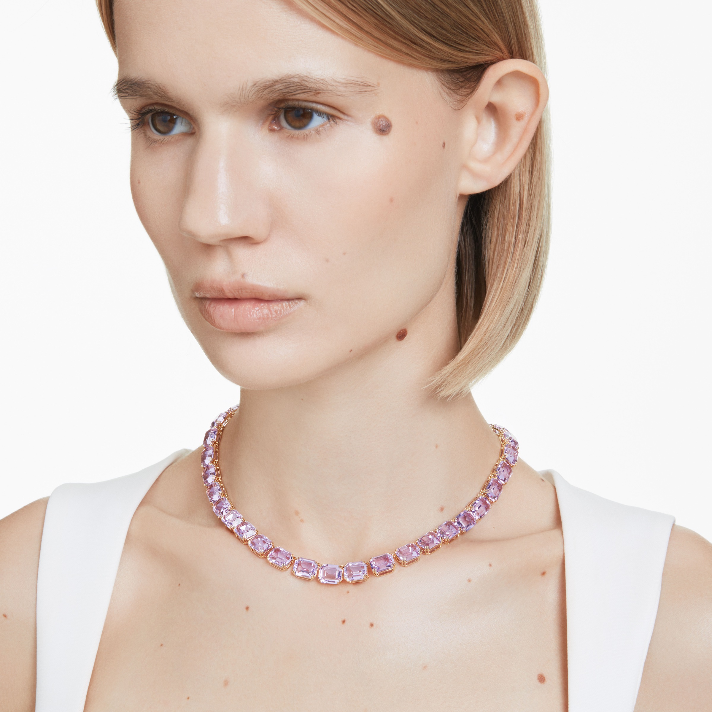 Swarovski Collier »Schmuck Geschenk Millenia Tennis Halskette, 5705754«, mit Swarovski® Kristall