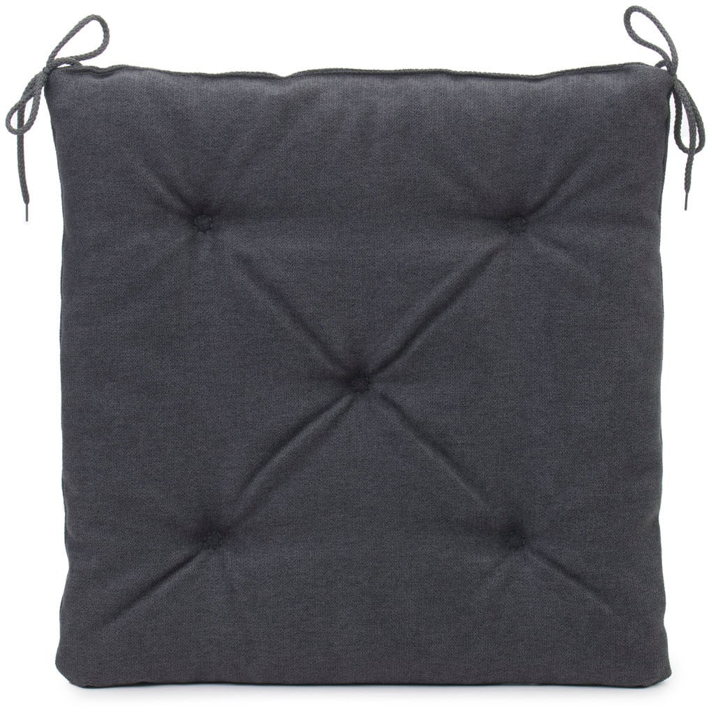 Gözze Sitzauflage "Darco Uni" 1 Stück, Maße: 40 x 40 x 4 cm, mit Füllung, m günstig online kaufen