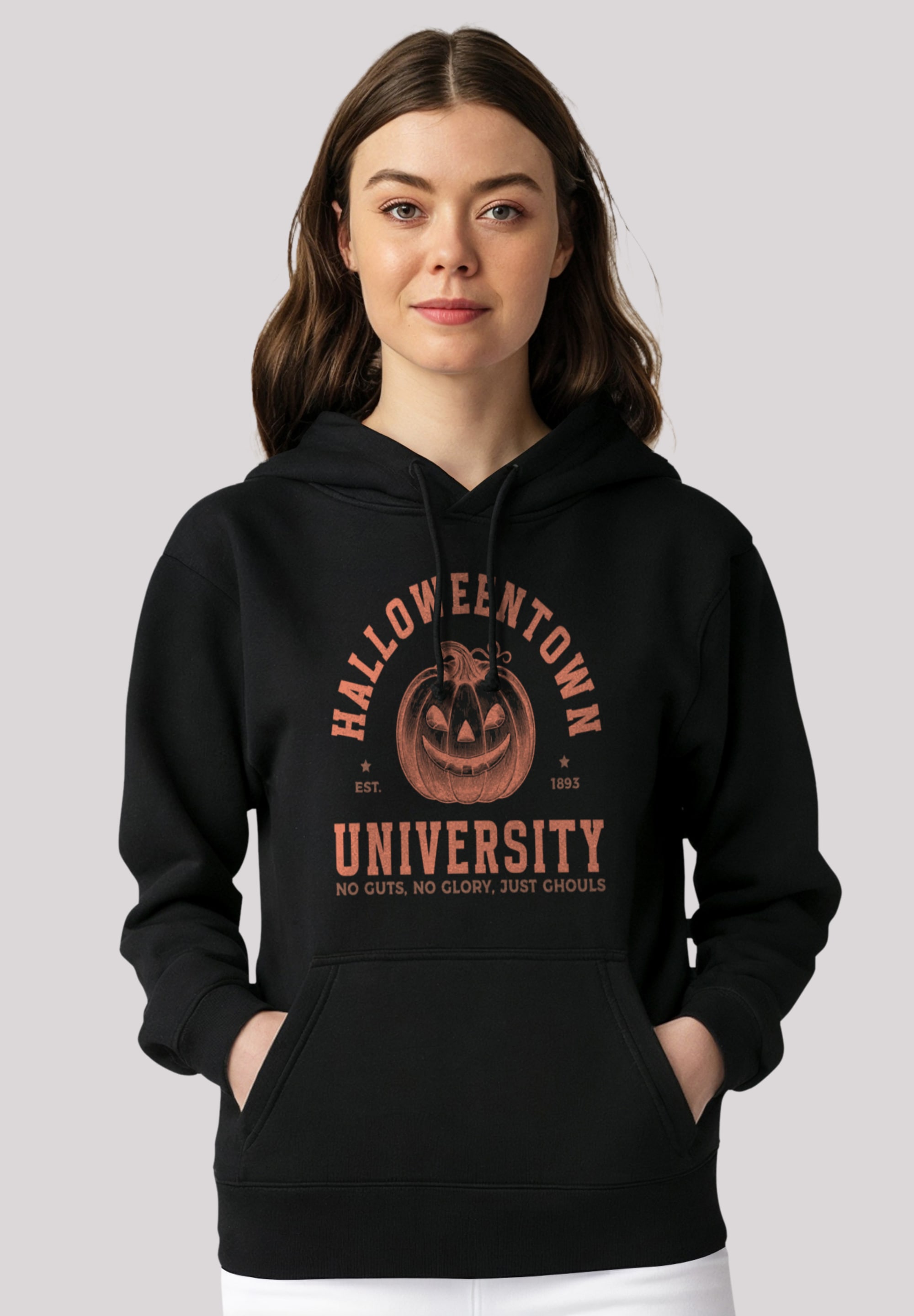 F4NT4STIC Megztinis su gobtuvu »Halloween Univer...