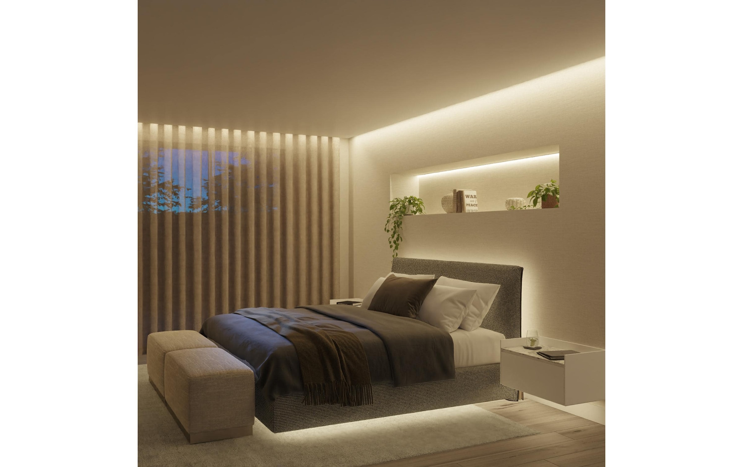 Philips Hue LED-Leuchtmittel »Ambiance Lightstrip Solo 5 m EU« Farbwechsler