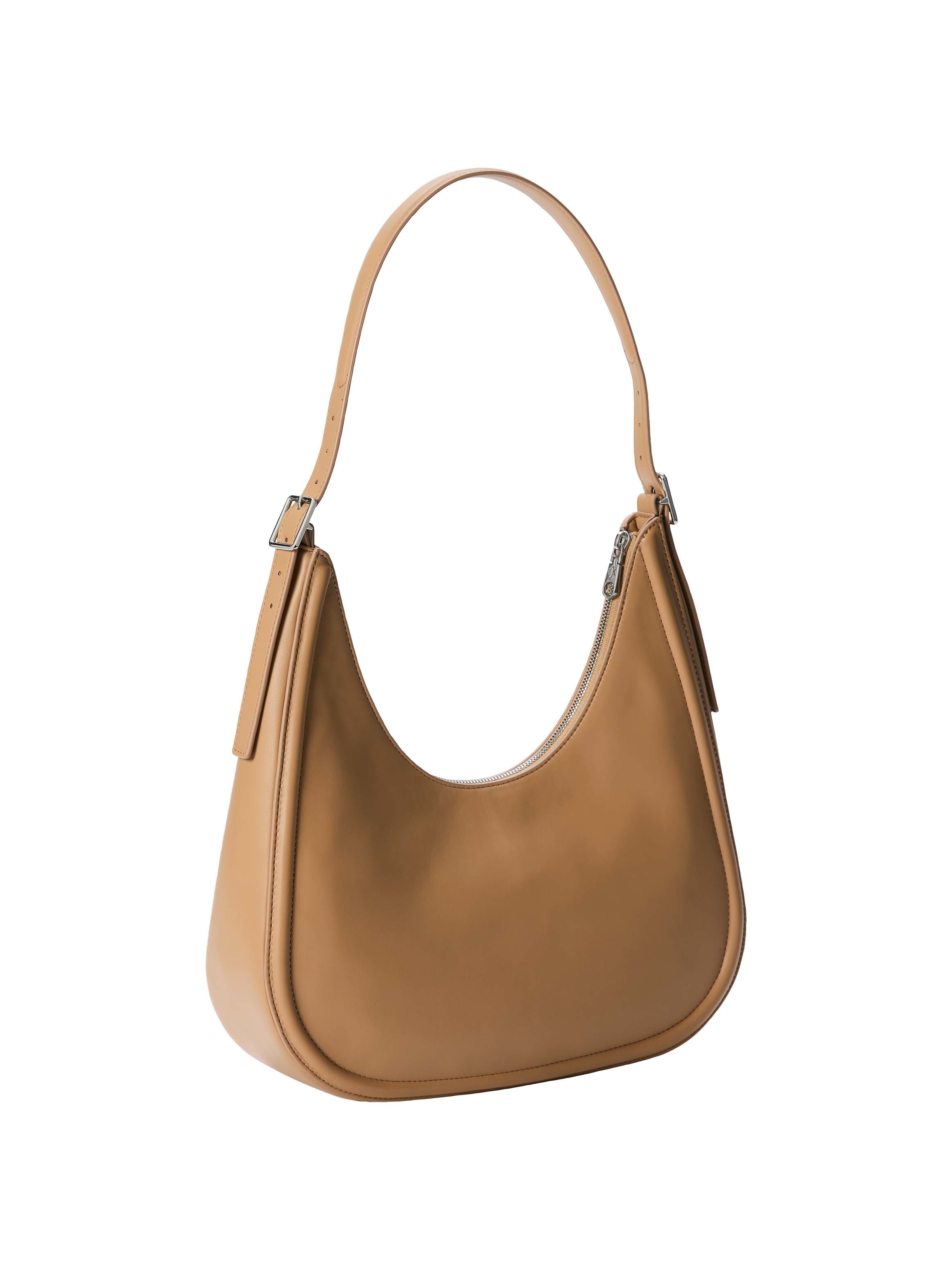 Calvin Klein Schultertasche "BOLD CK CRESCENT BAG" Damen Handtasche, Umhängetasche mit CK-Logo