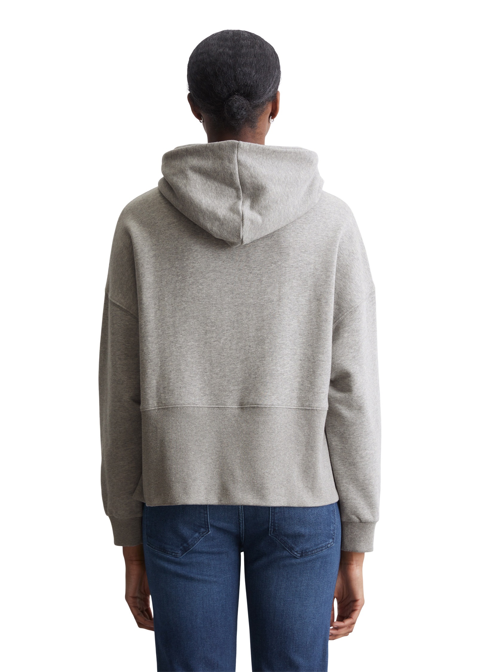 Marc O'Polo DENIM Sweatshirt »mit breitem Rippbund«