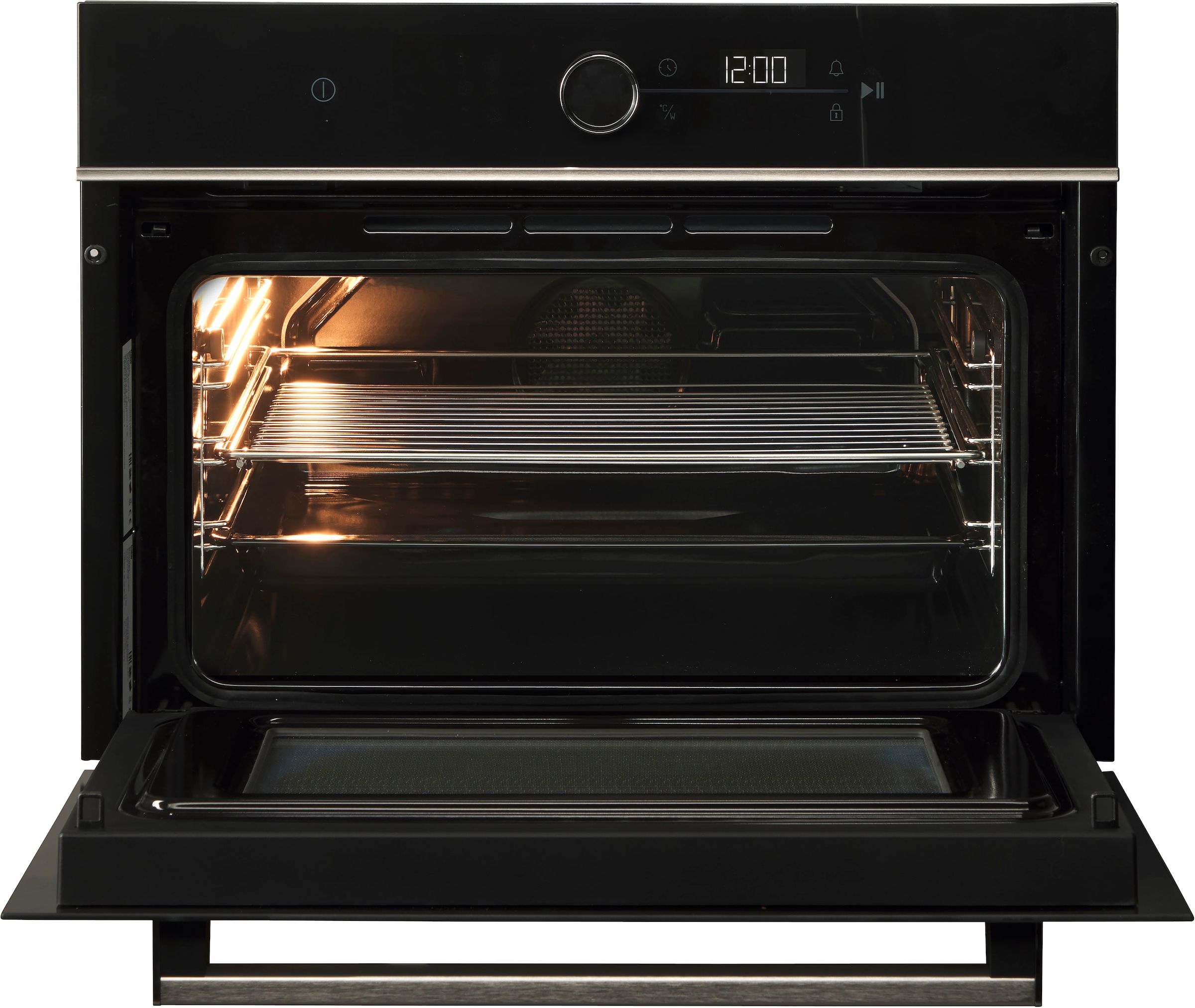 BEKO Backofen mit Mikrowelle »BBCW13400X 775808921«, BBCW13400X 775808921, mit Teleskopauszug nachrüstbar