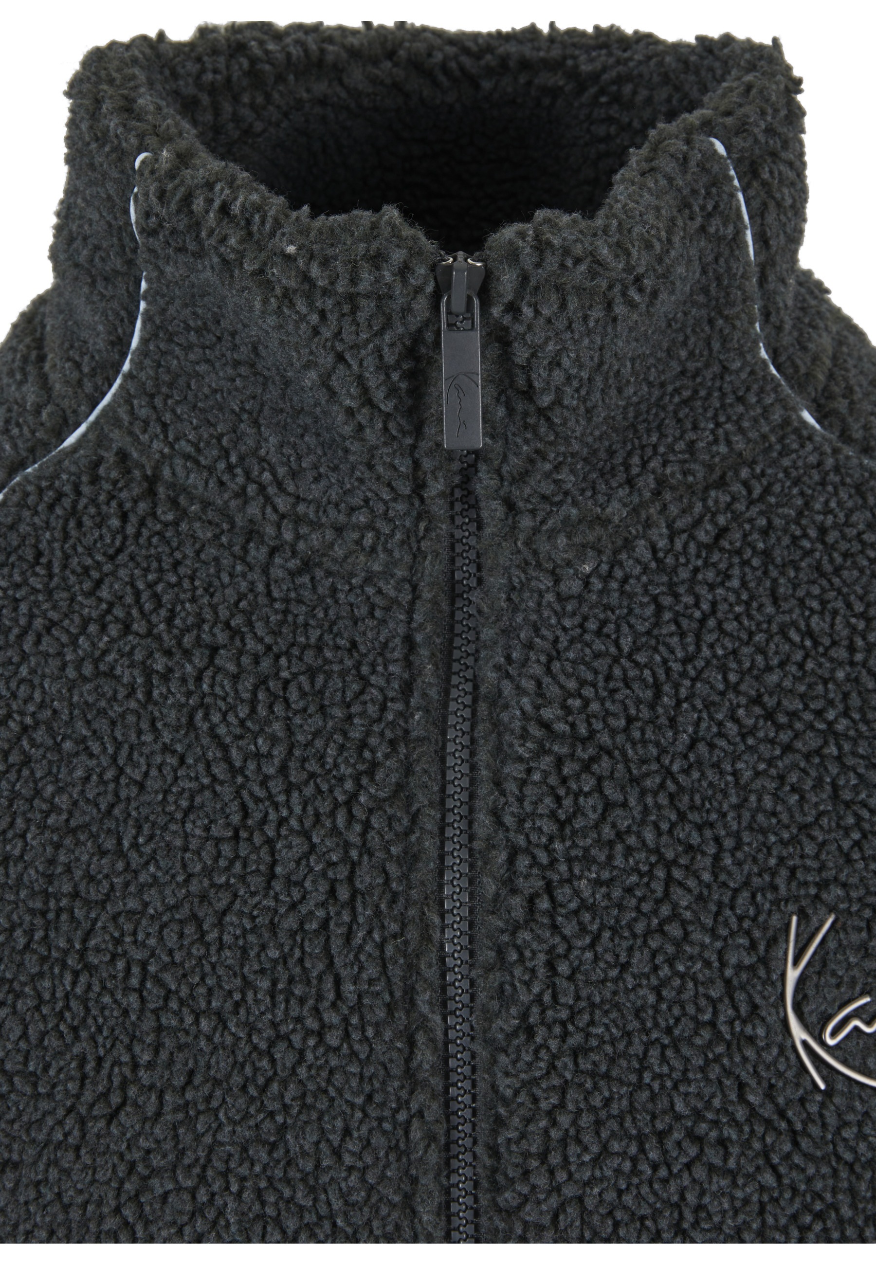 Karl Kani Allwetterjacke »Karl Kani Karl Kani Metal Signature Teddy Jacket« 1 Stk. tlg. mit Kapuze