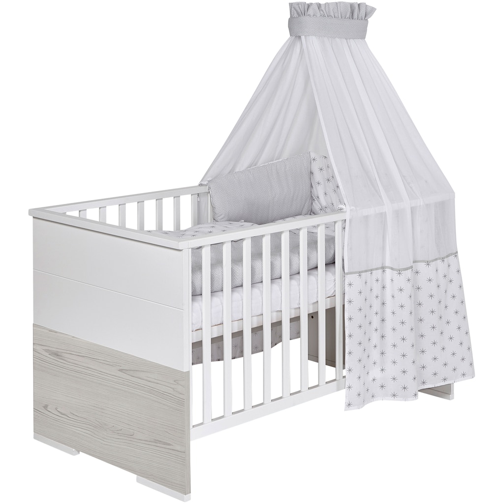 Schardt Babyzimmer-Komplettset »Maxx Boathouse«, (Set, 3 St., Kinderbett, Schrank, Wickelkommode)