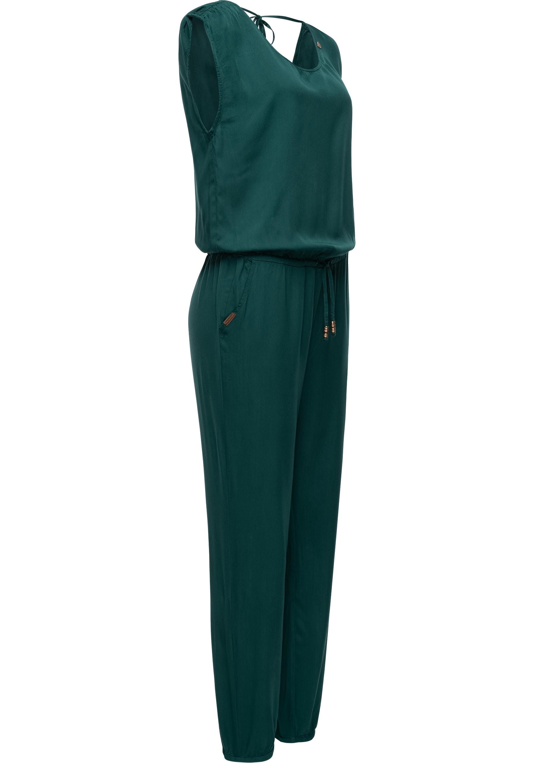 Ragwear Jumpsuit "Noveel", schicker, langer Damen Overall mit Bindeband günstig online kaufen