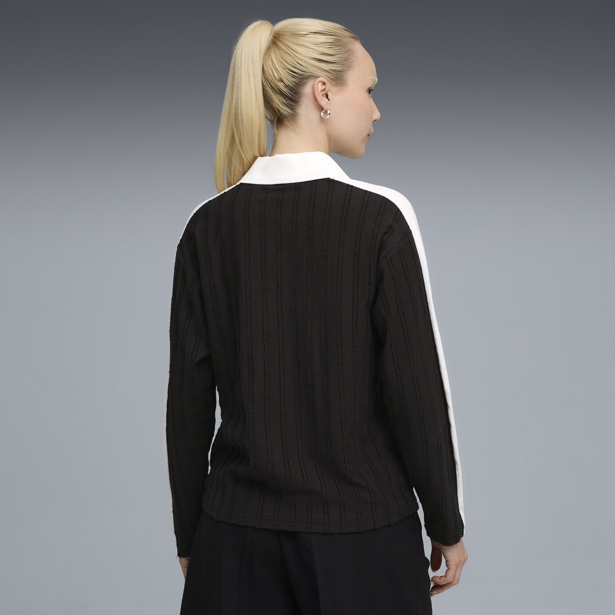 PUMA Poloshirt »T7 Relaxed Langarm-Polo Damen«
