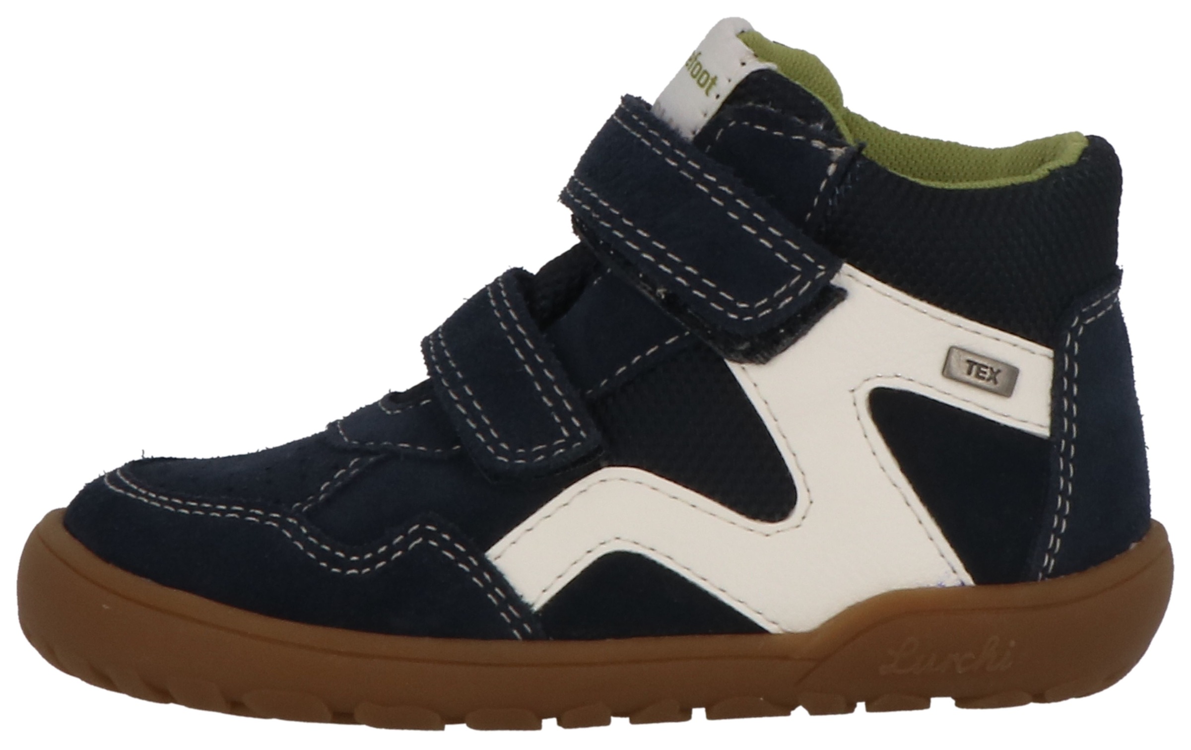 Lurchi Kletterschuh »Jarven Barefoot TEX«, Klettboots mit TEX, Größenschablone zum Download