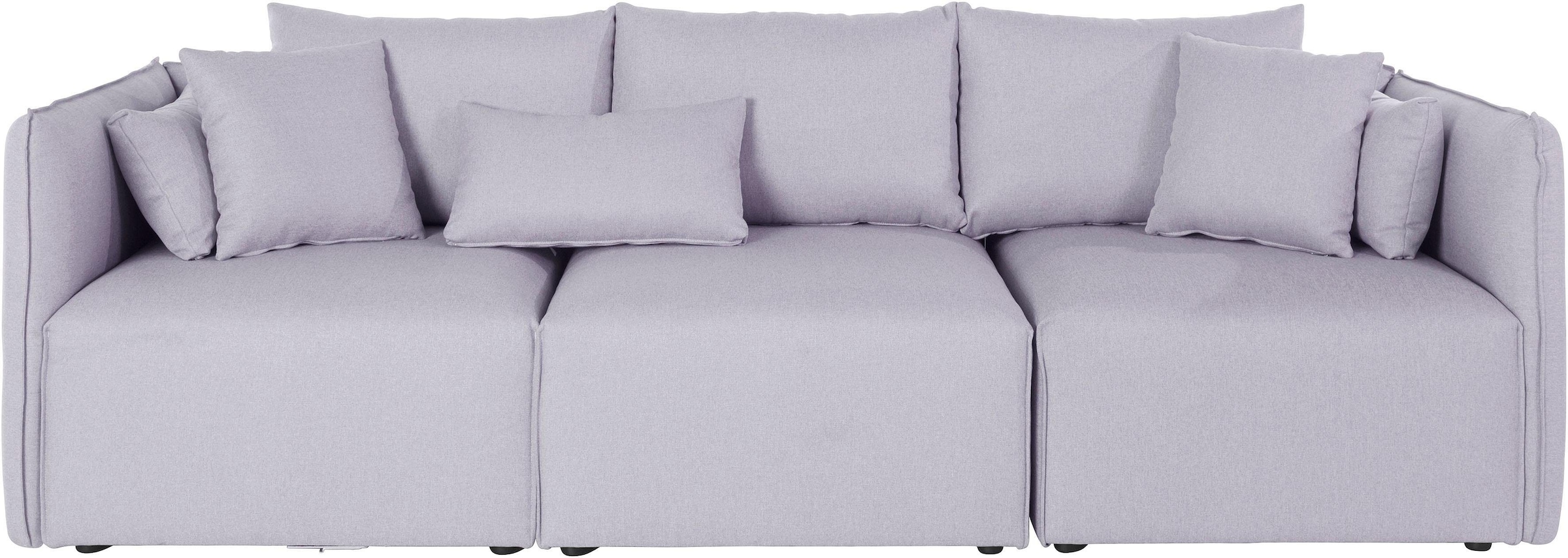 OTTO home 3-Sitzer "Nöre" 3 Teile, in vielen Bezugsqualitäten und Farben s. günstig online kaufen