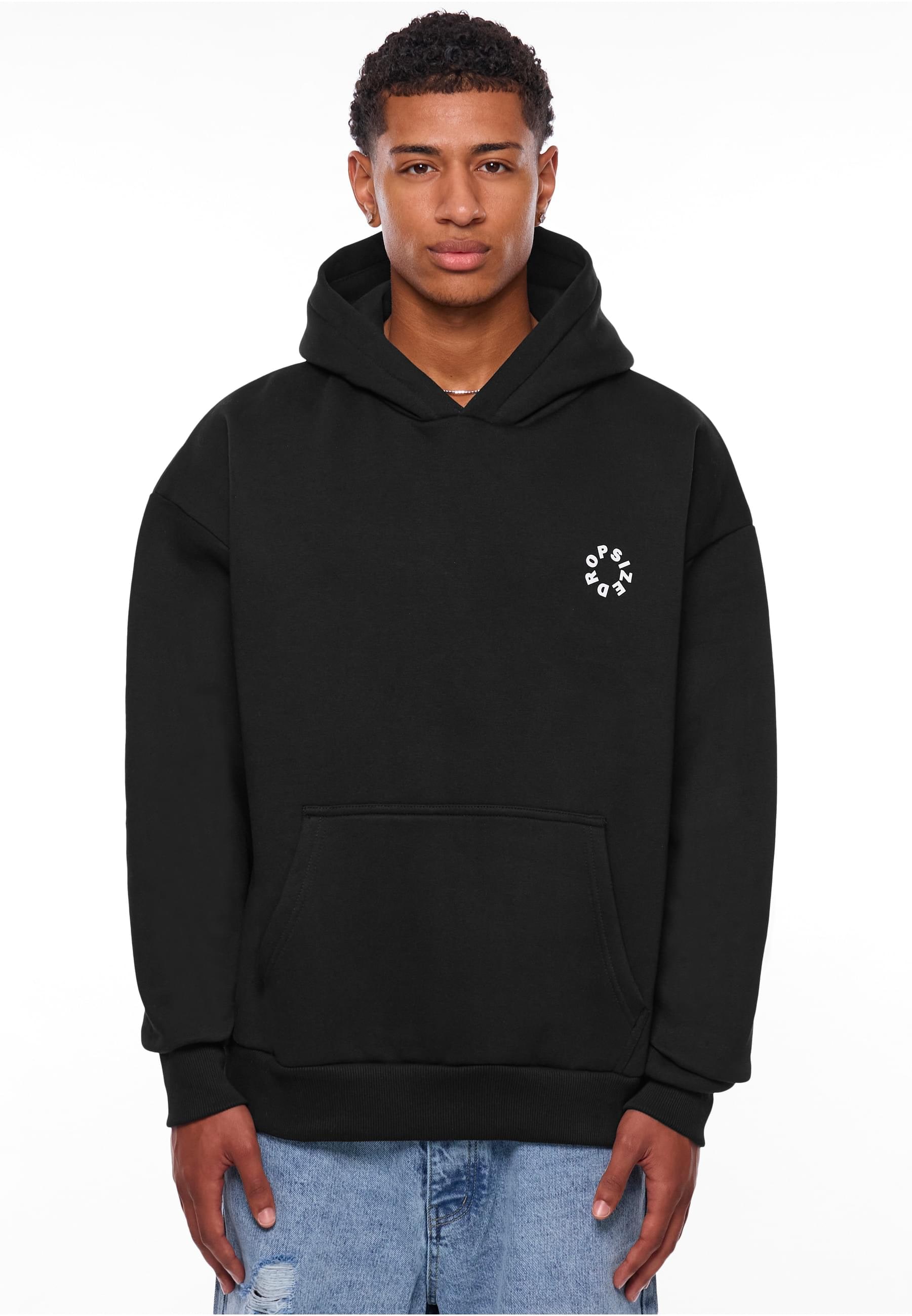 Dropsize Kapuzensweatshirt »Dropsize HEAVY OVERSIZE CIRCLE BLOCK HOODIE«, (1 tlg.)