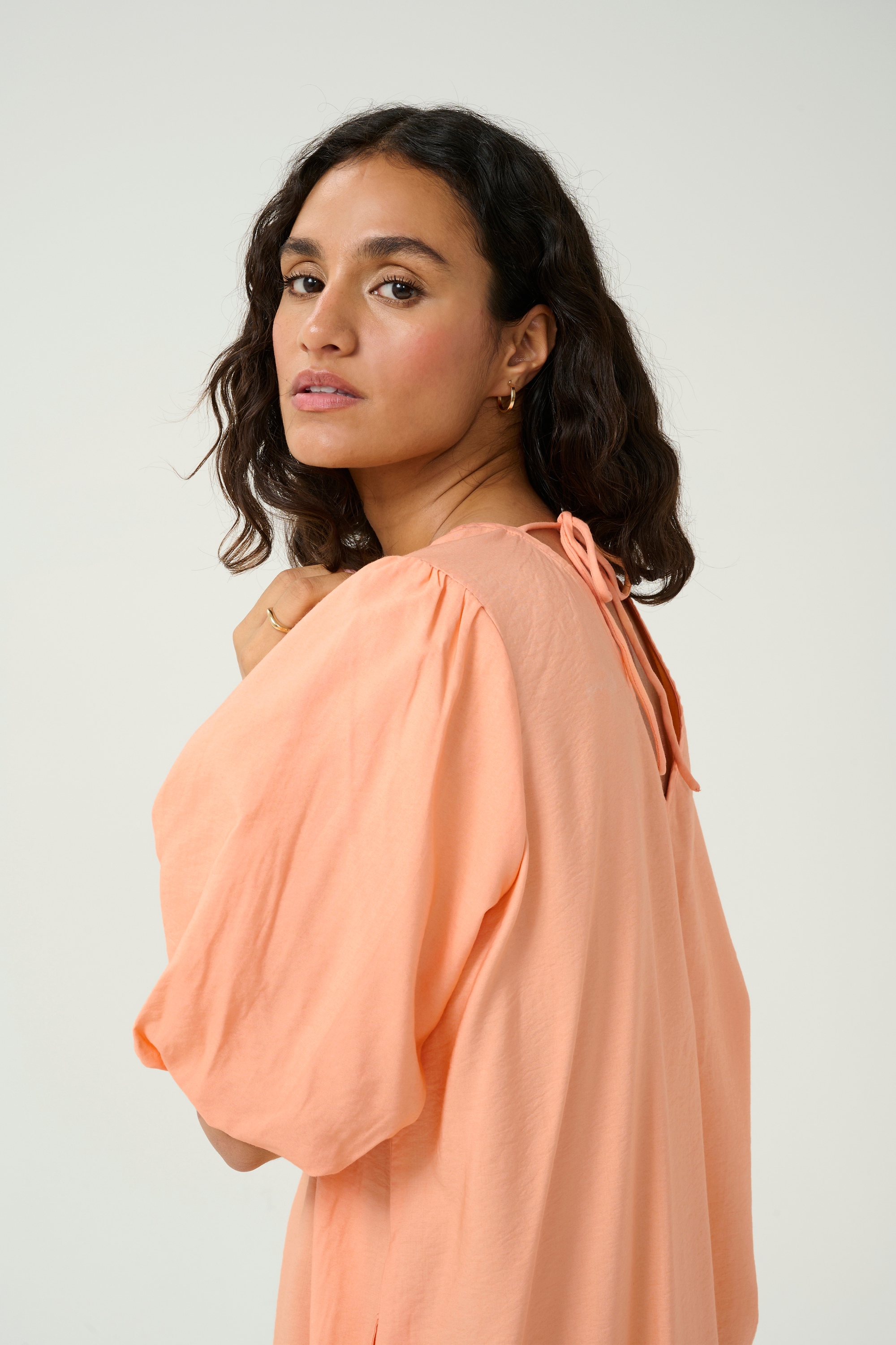 KAFFE Midikleid »Damen Kleid KAgabby«