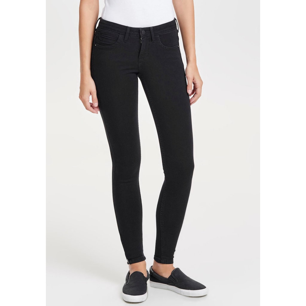 ONLY Ankle-Jeans »ONLKENDELL ETERNAL«, mit Zipper am Saum