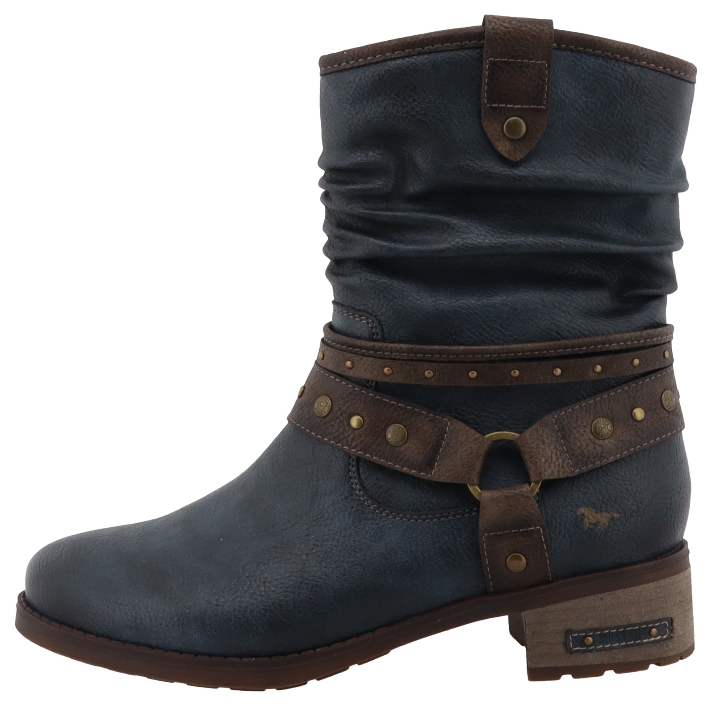 Mustang Shoes Winterboots »Fabienne«, Stiefelette, Westernboots mit Warmfutter
