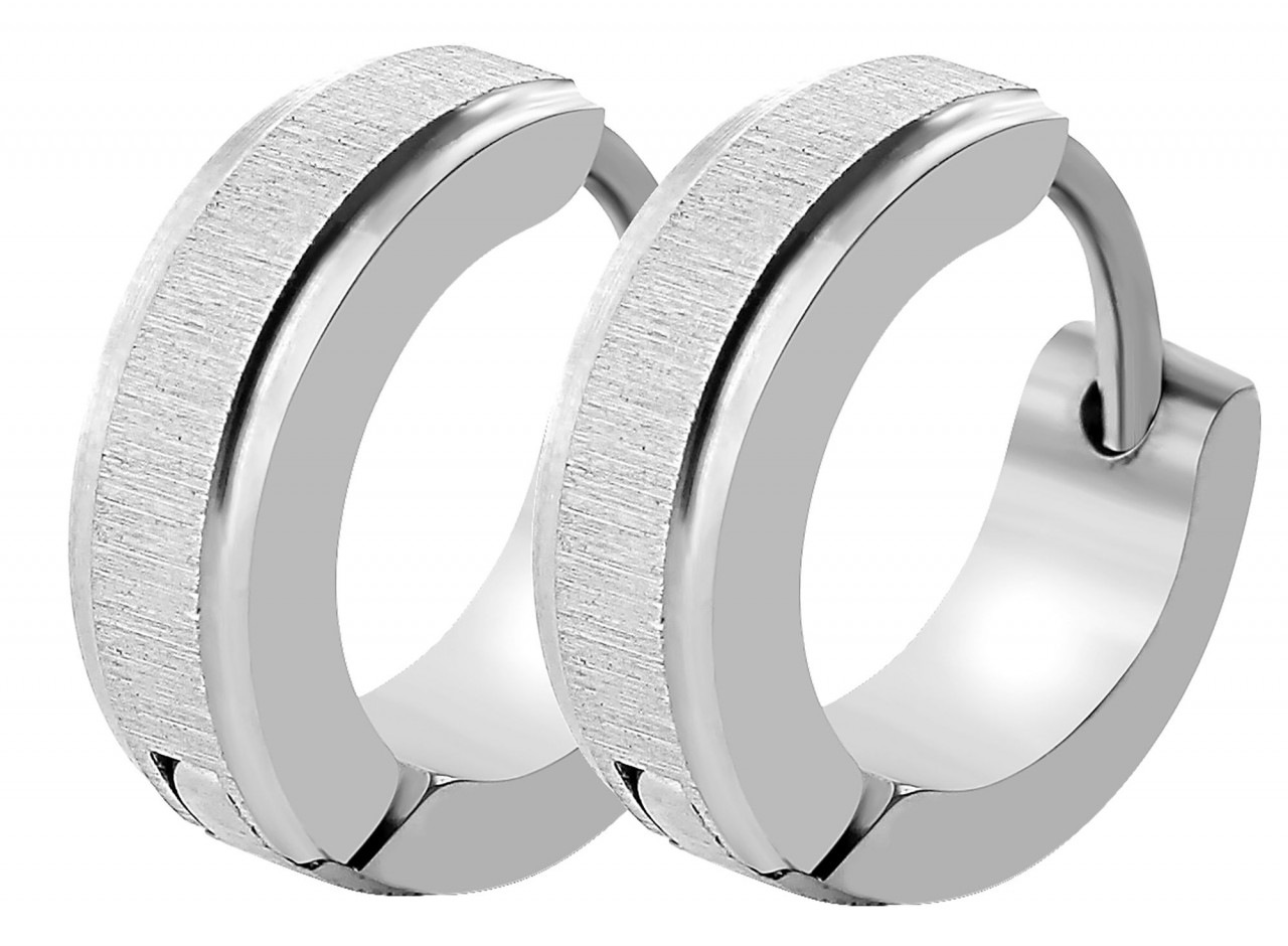 Adelia´s Paar Creolen »Neuheit 2025 - Damen Creolen aus poliertem Edelstahl Ø 9 mm«