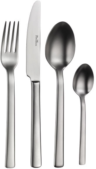 PINTINOX Besteck-Set "Millenium Mystique" Optik sandgestrahlt