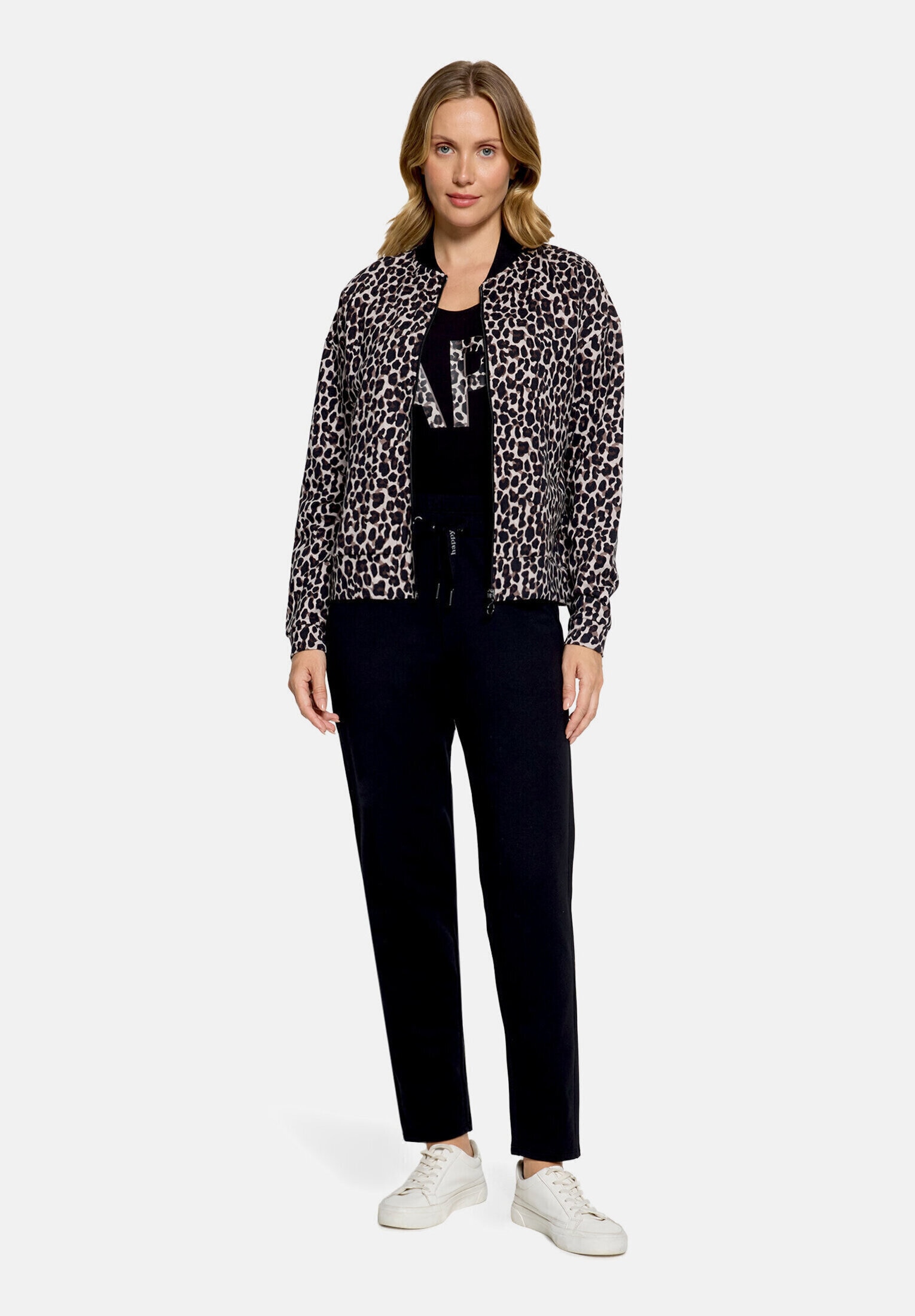 Betty Barclay Sweatshirt "Damen mit Leoprint"