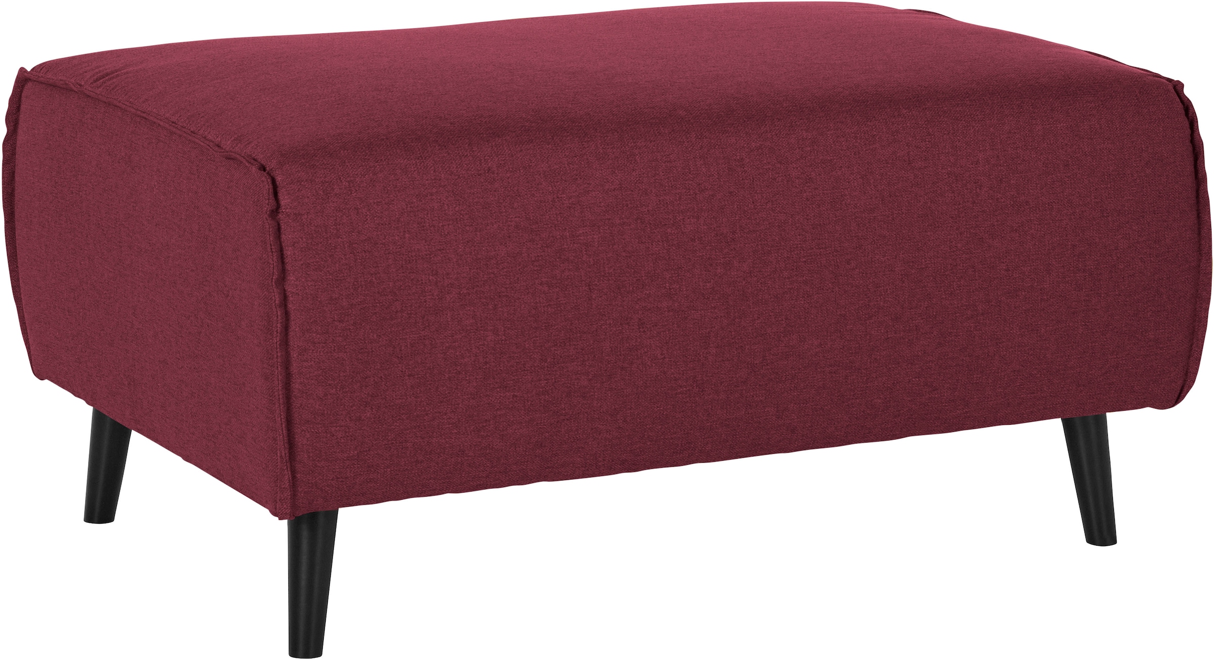 DOMO collection Hocker "Amora" mit Federkern, Fußhöhe passend für gängige Saugroboter