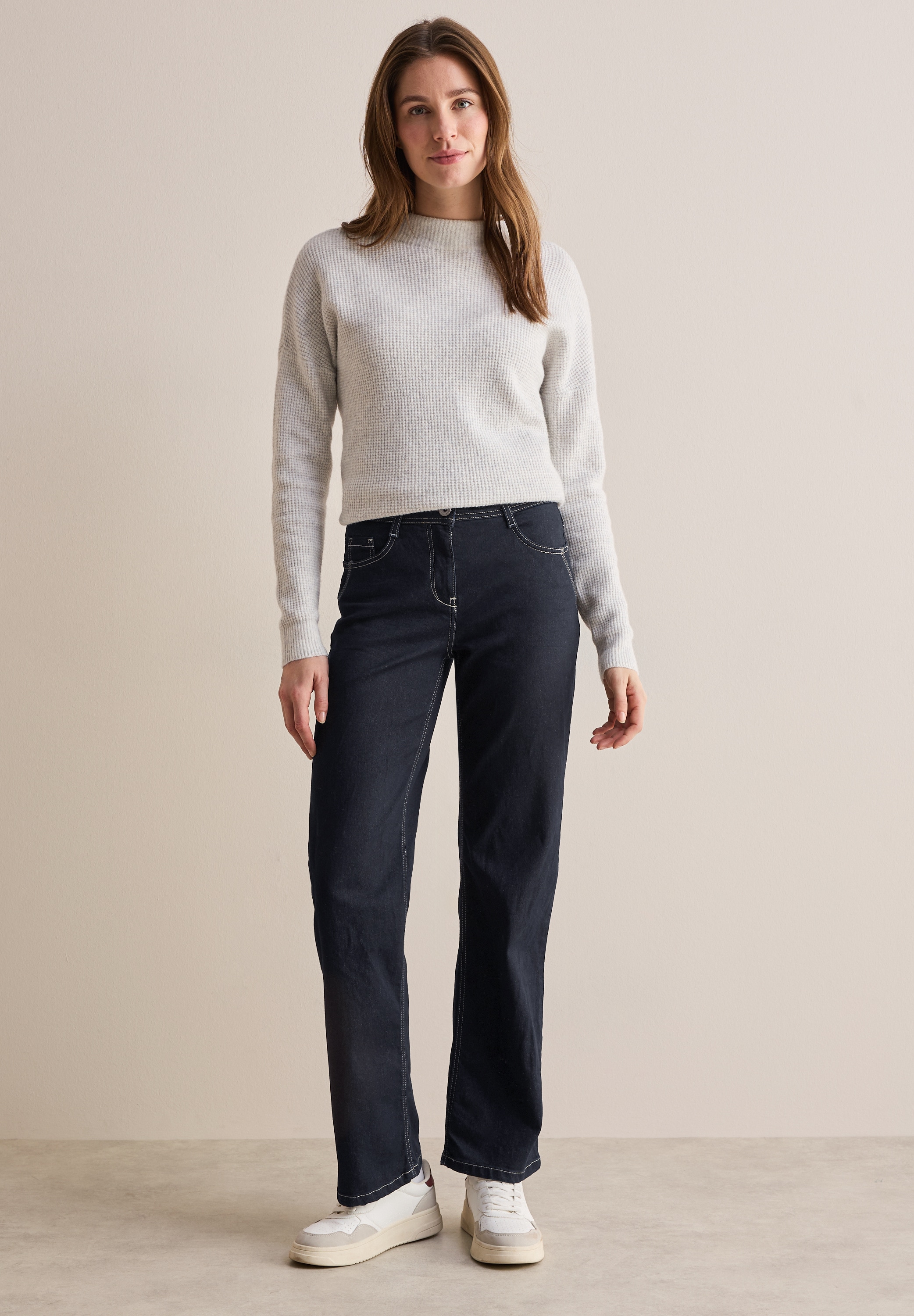 Cecil Bootcut-Jeans, High Waist