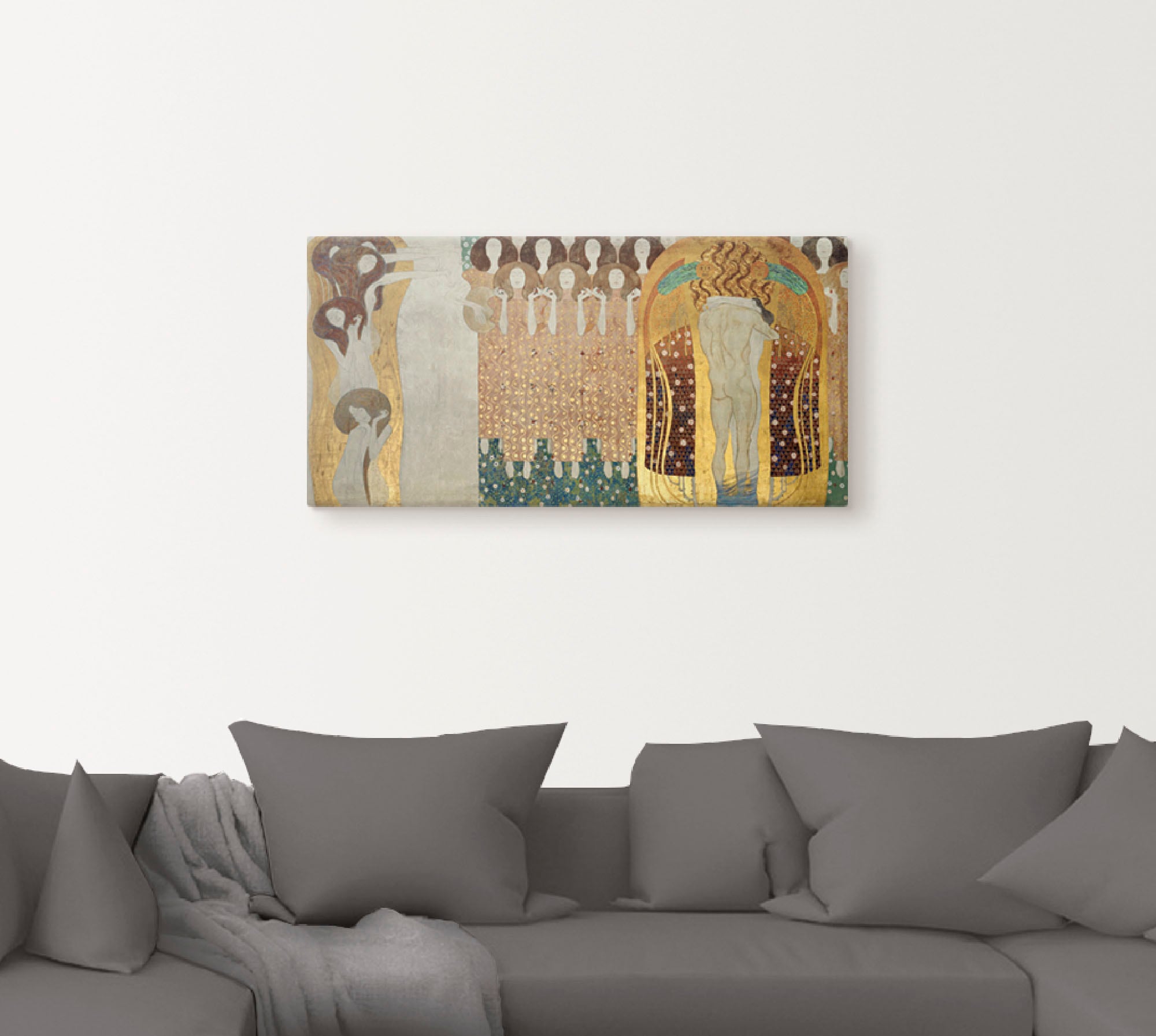Artland Wandbild »Beethovenfries«, Gruppen & Familien, (1 St.), als Leinwandbild, Poster, Wandaufkleber in verschied. Größen