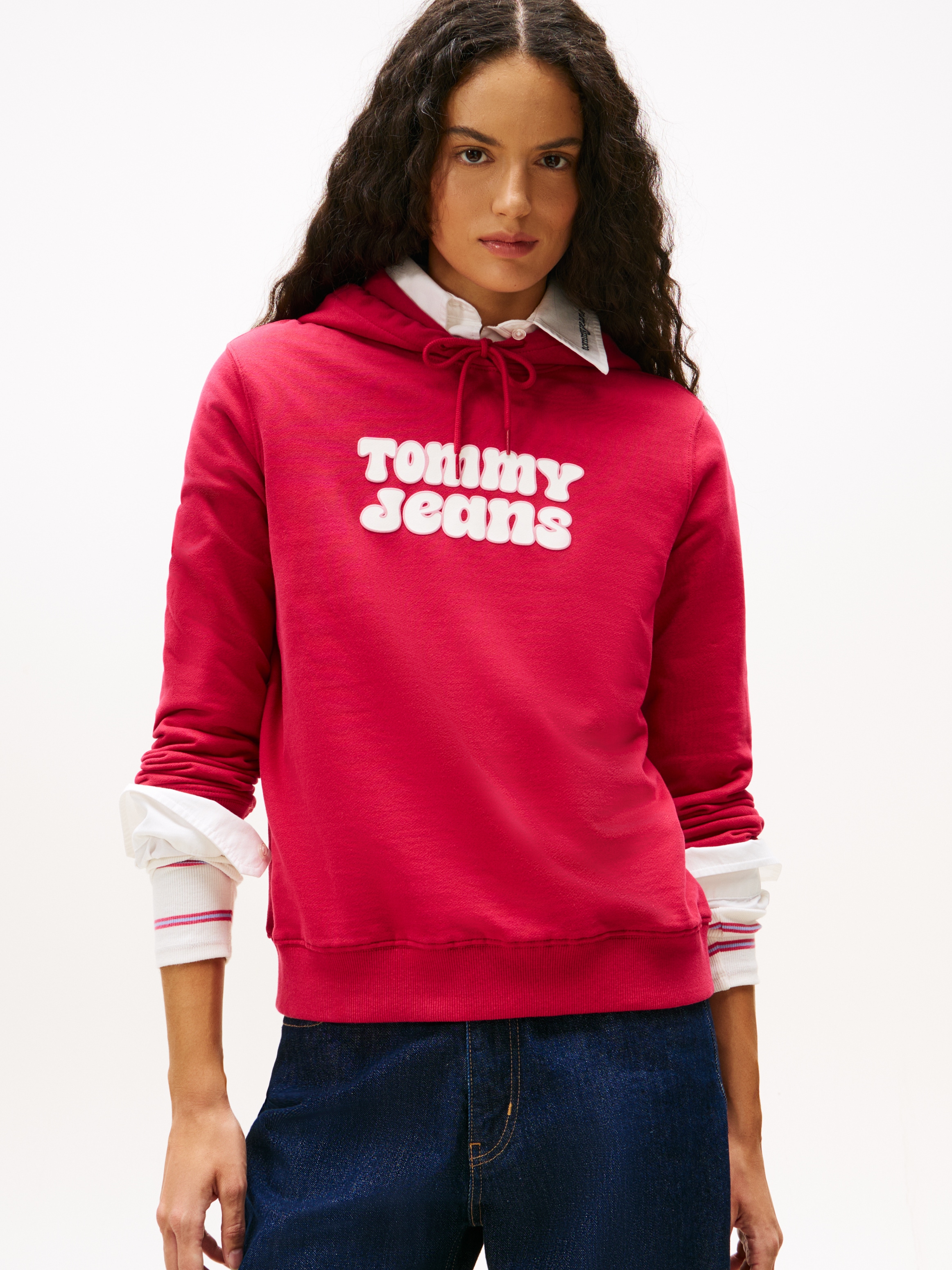 Tommy Jeans Kapuzensweatshirt "TJW REG ESS LOGO 2 HOODIE EXT" günstig online kaufen