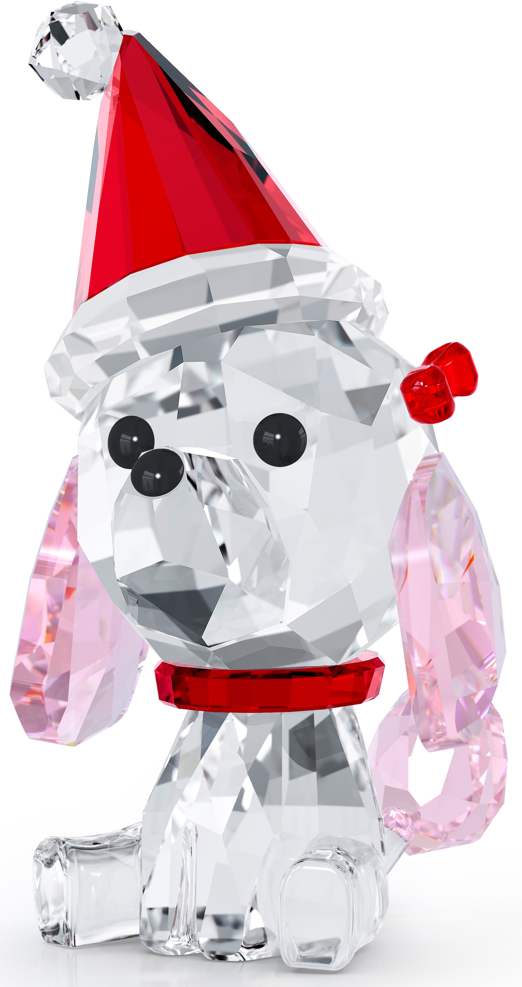 Dekofigur »Kristallfigur Hund Holiday Cheers Pudel, 5625854«, Swarovski® Kristall