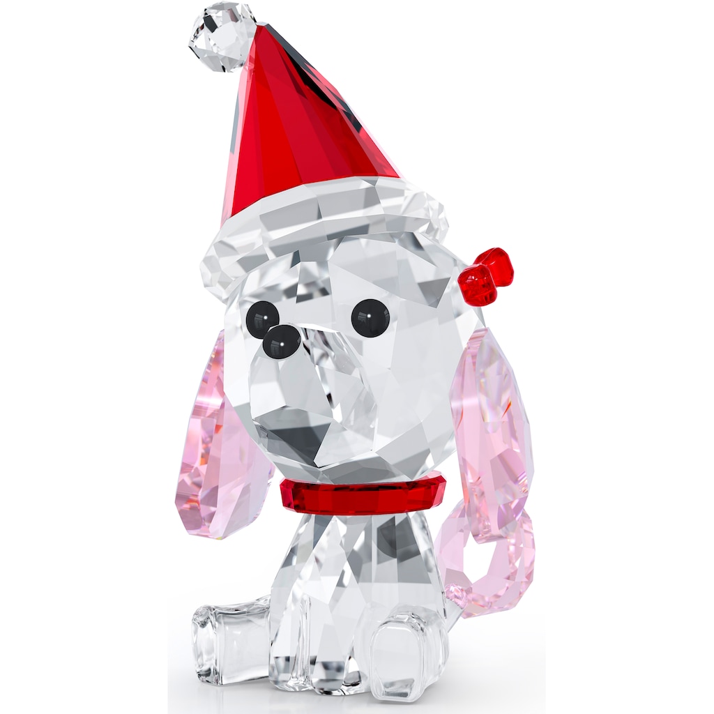 Swarovski Dekofigur »Kristallfigur Hund Holiday Cheers Pudel, 5625854«