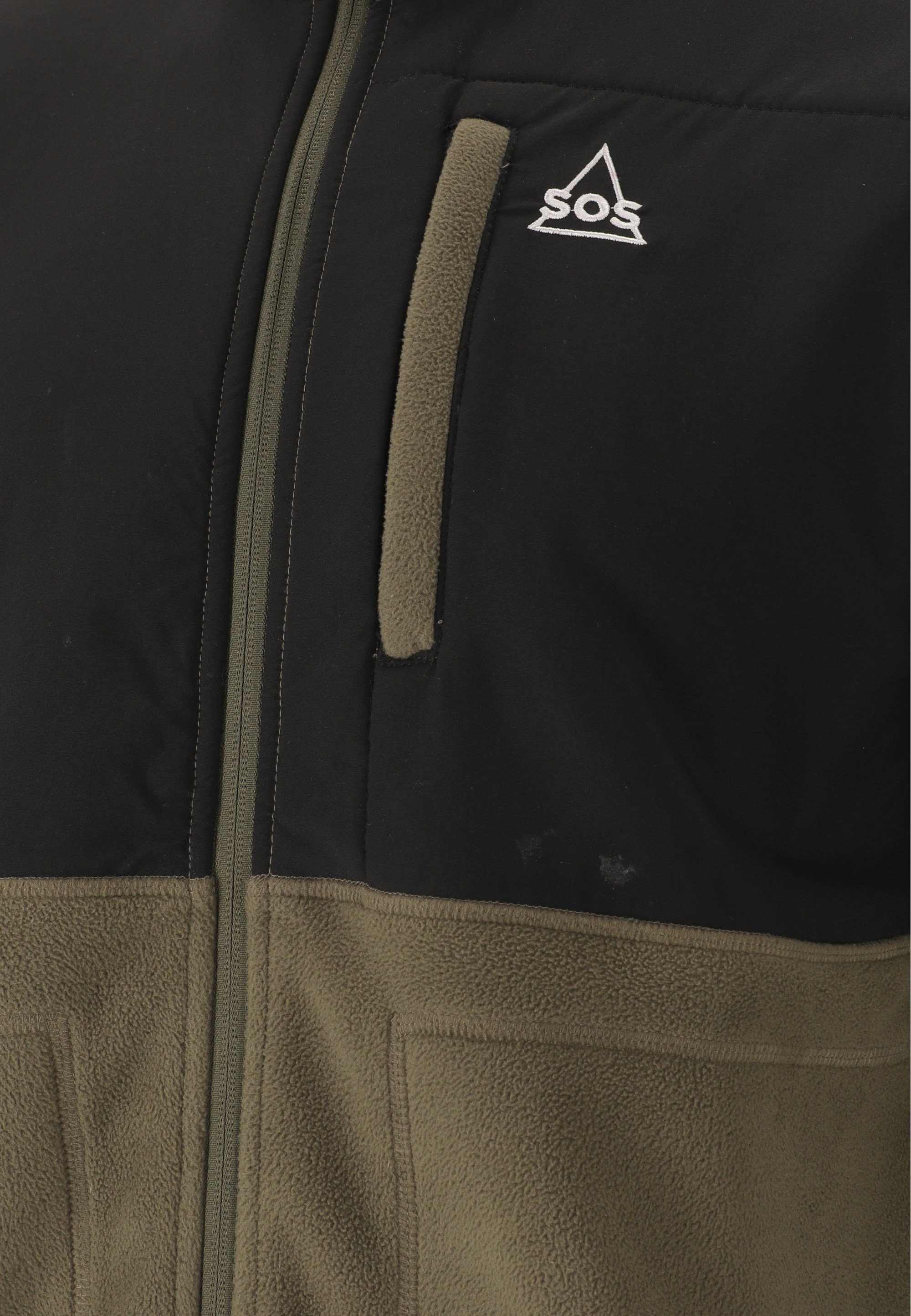 SOS Fleecejacke »Laax«, mit temperaturregulierender Funktion