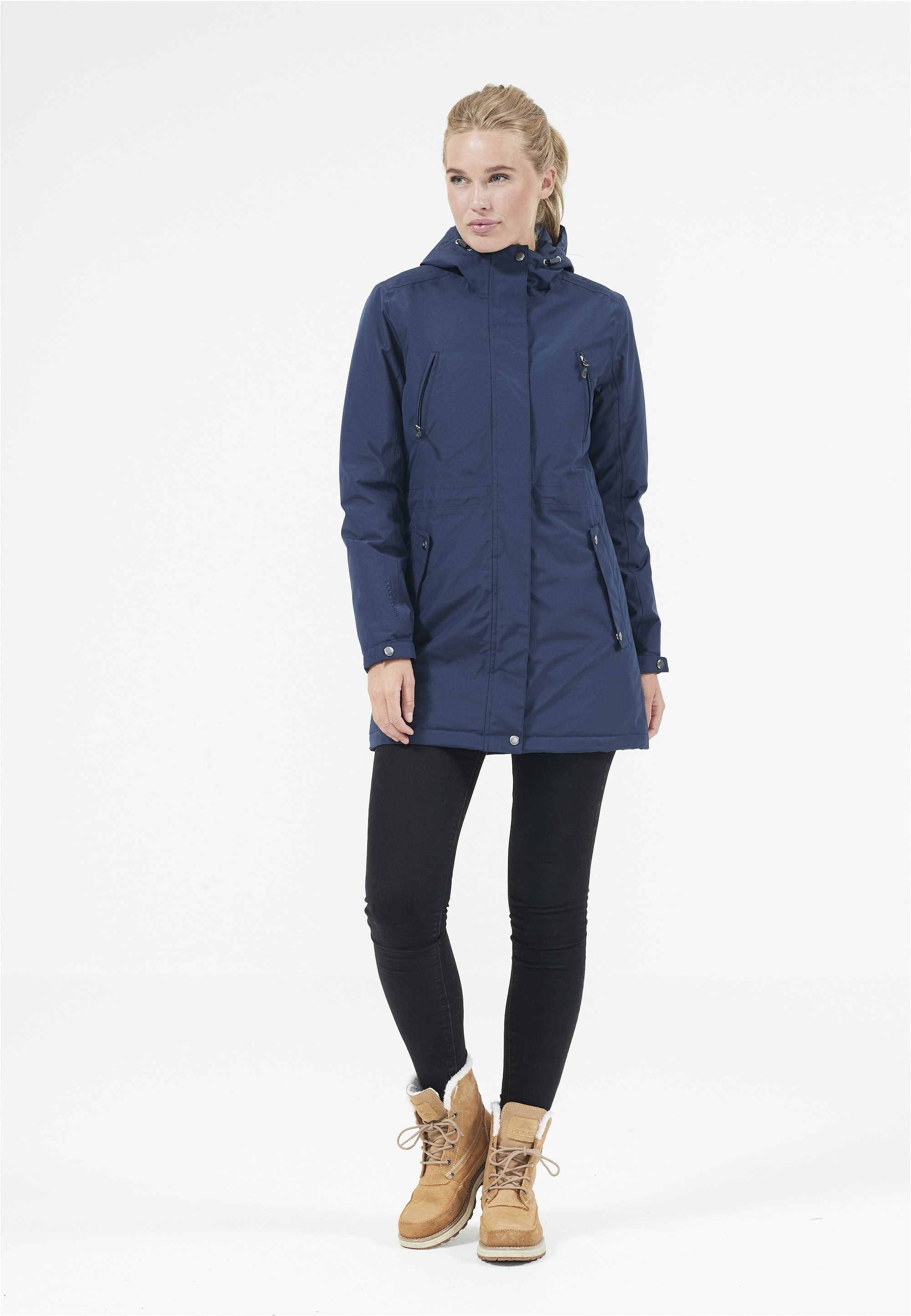 WHISTLER Parka »Basta W Long W-PRO 10000«, mit wasser- und winddichter Membran