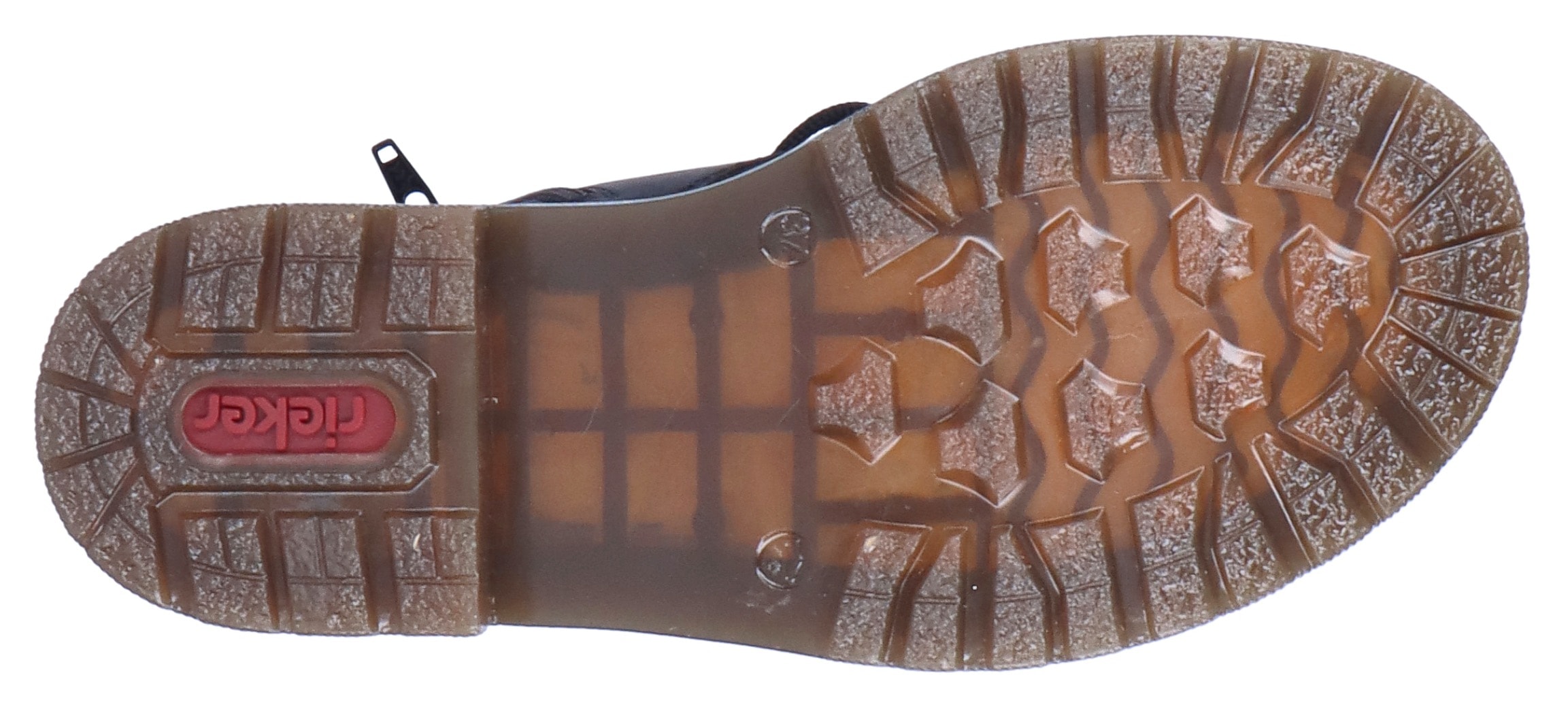 Thumbnail - Rieker Schnürboots, Schnürstiefelette, Blockabsatz, mit Logoprägung