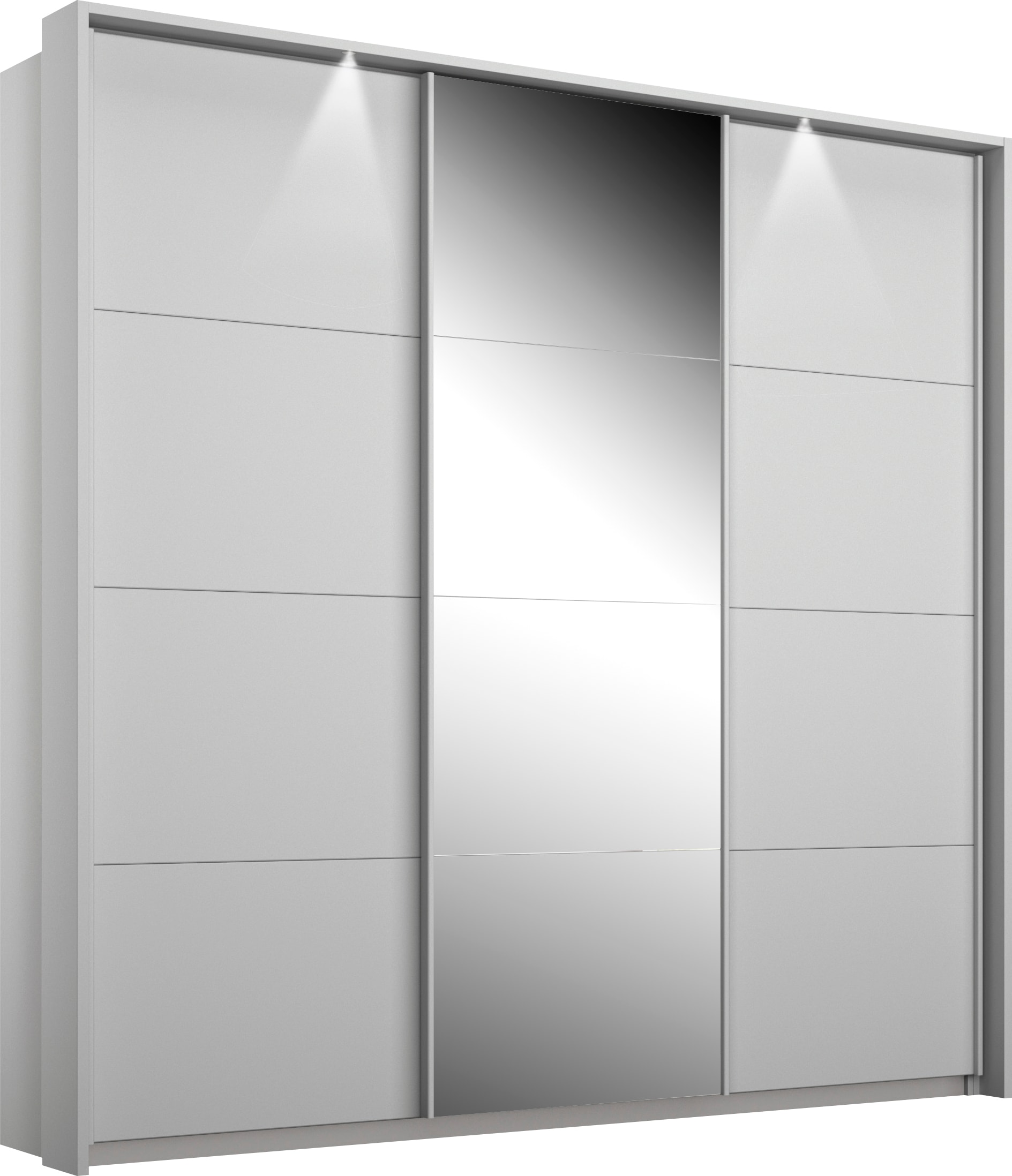 rauch Schwebetürenschrank "Kepan" mit umfangreicher Innenausstattung und Pa günstig online kaufen