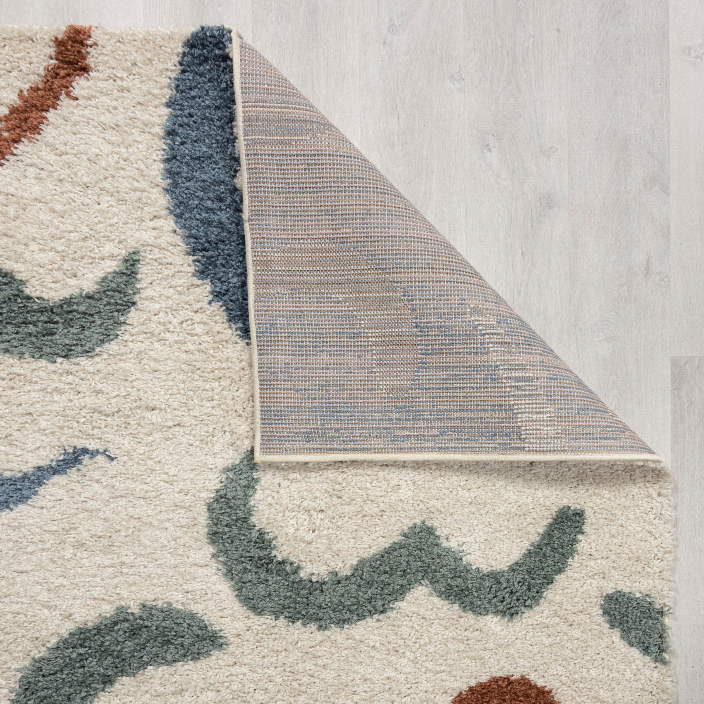 | BAUR Hochflor-Teppich »SQUIGGLE«, FLAIR RUGS rechteckig