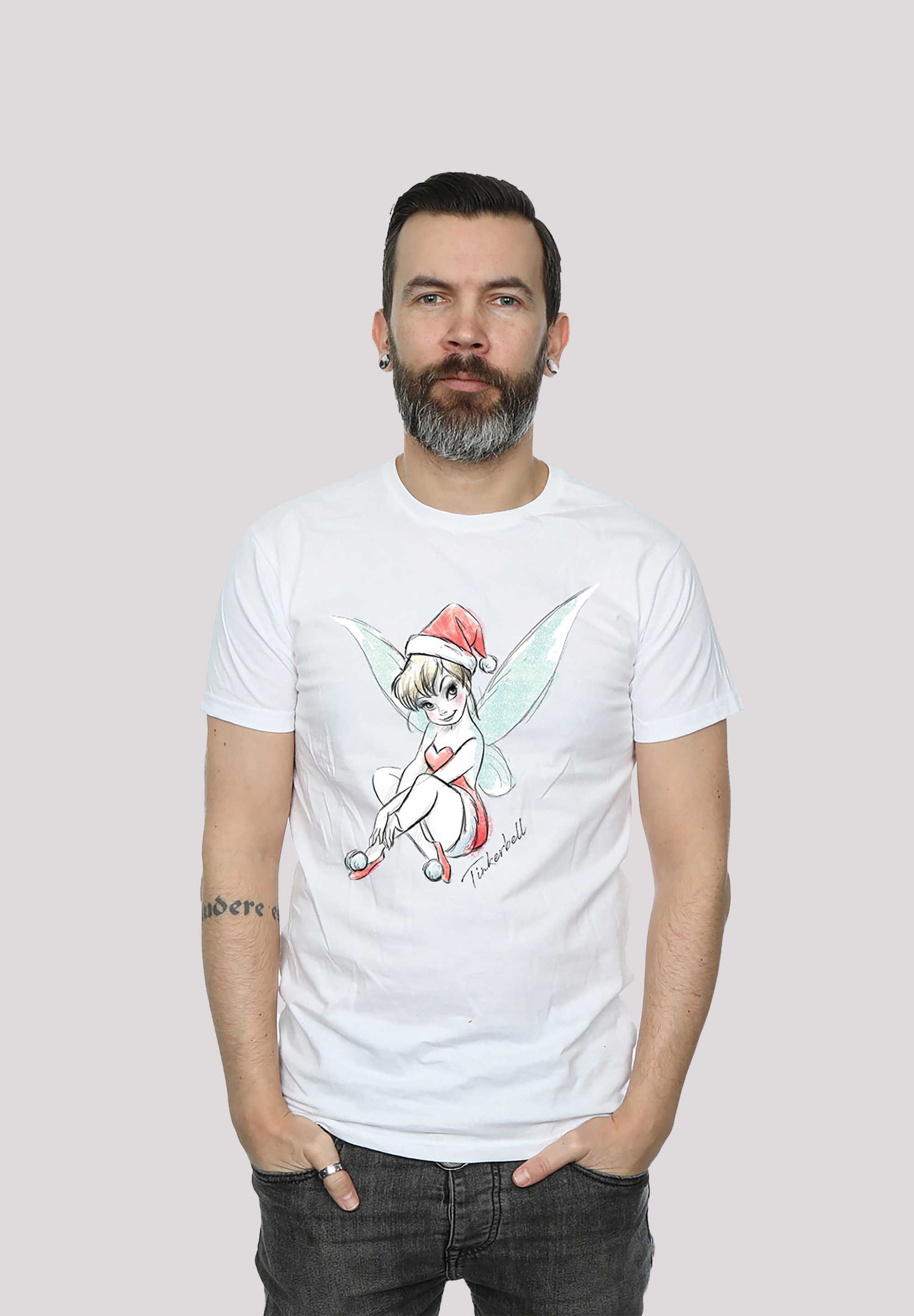 F4NT4STIC T-Shirt "Disney Tinkerbell Christmas Fee", Print günstig online kaufen