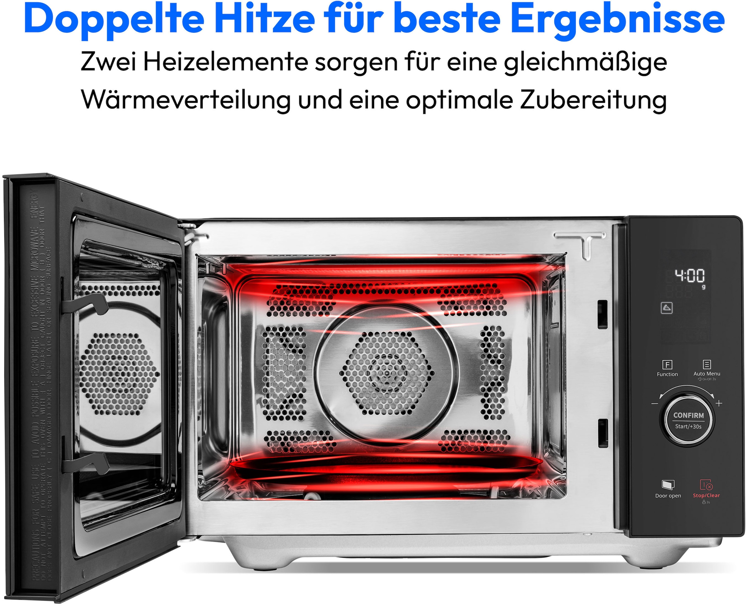 Medion® Mikrowelle »MD 12041 mit Grill und Heißluftfunktion«, Grill und Heißluft-Mikrowelle