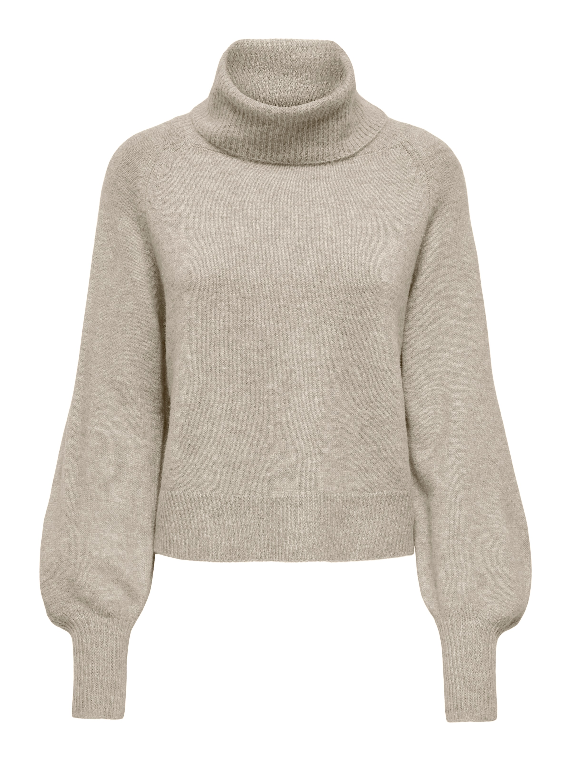 Only Rollkragenpullover "Onlolivia Ls Roll Neck Cc Knt" Materialmix, Regular Fit