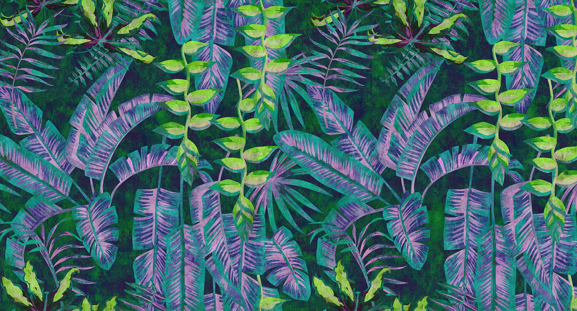 living walls Fototapete "Walls by Patel Tropicana 5" glatt Vlies, Wand, Sch günstig online kaufen