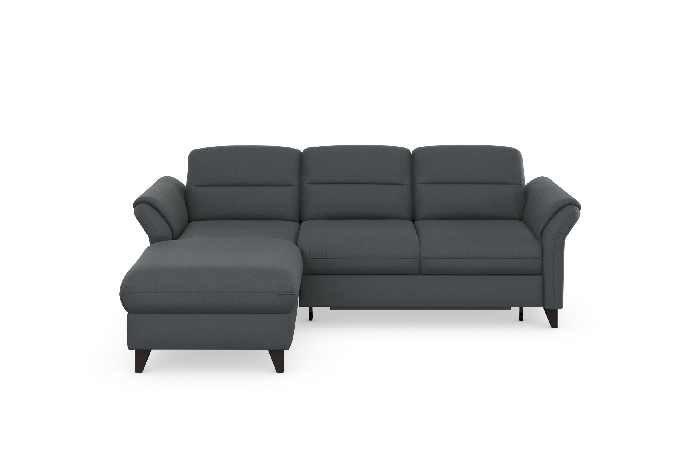 sit&more Ecksofa "Mellum L-Form", Federkern, wahlweise mit Bettfunktion, Be günstig online kaufen