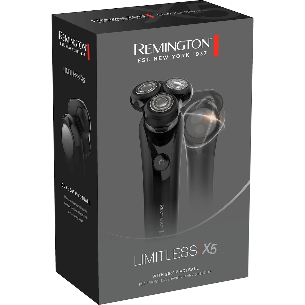 Remington Elektrorasierer »Rotationsrasierer Limitless X5 XR1750«, 1 St. Aufsätze