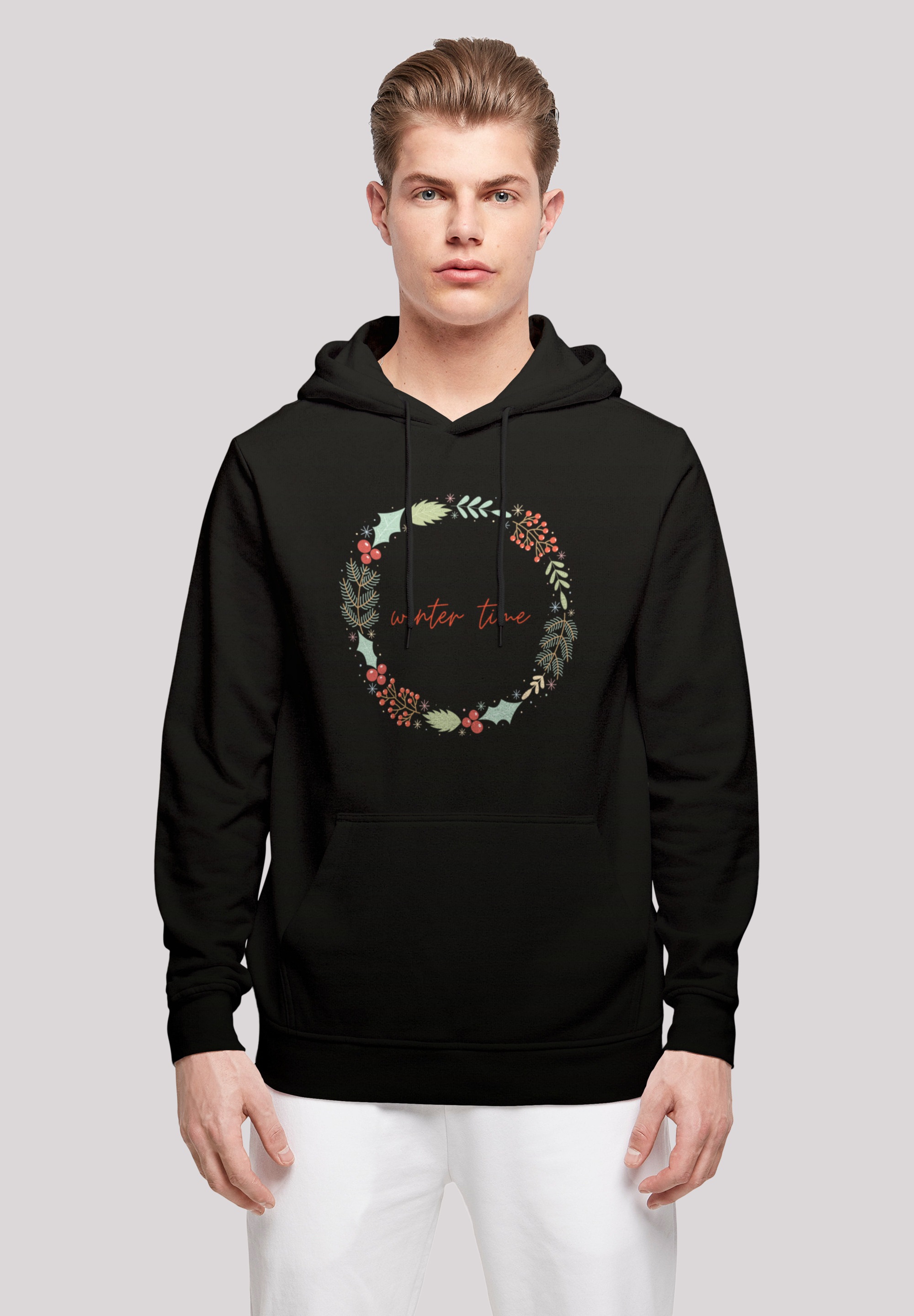 F4NT4STIC Kapuzenpullover "Winter Time", Print