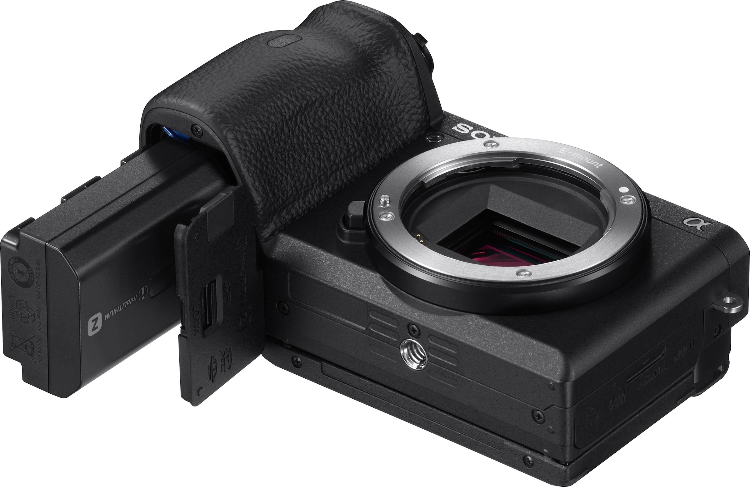 Sony Systemkamera Gehäuse Klapp-Display, - 4K »ILCE-6600B Video, MP, | nur 180° 24,2 BAUR E-Mount«, 6600 Alpha NFC