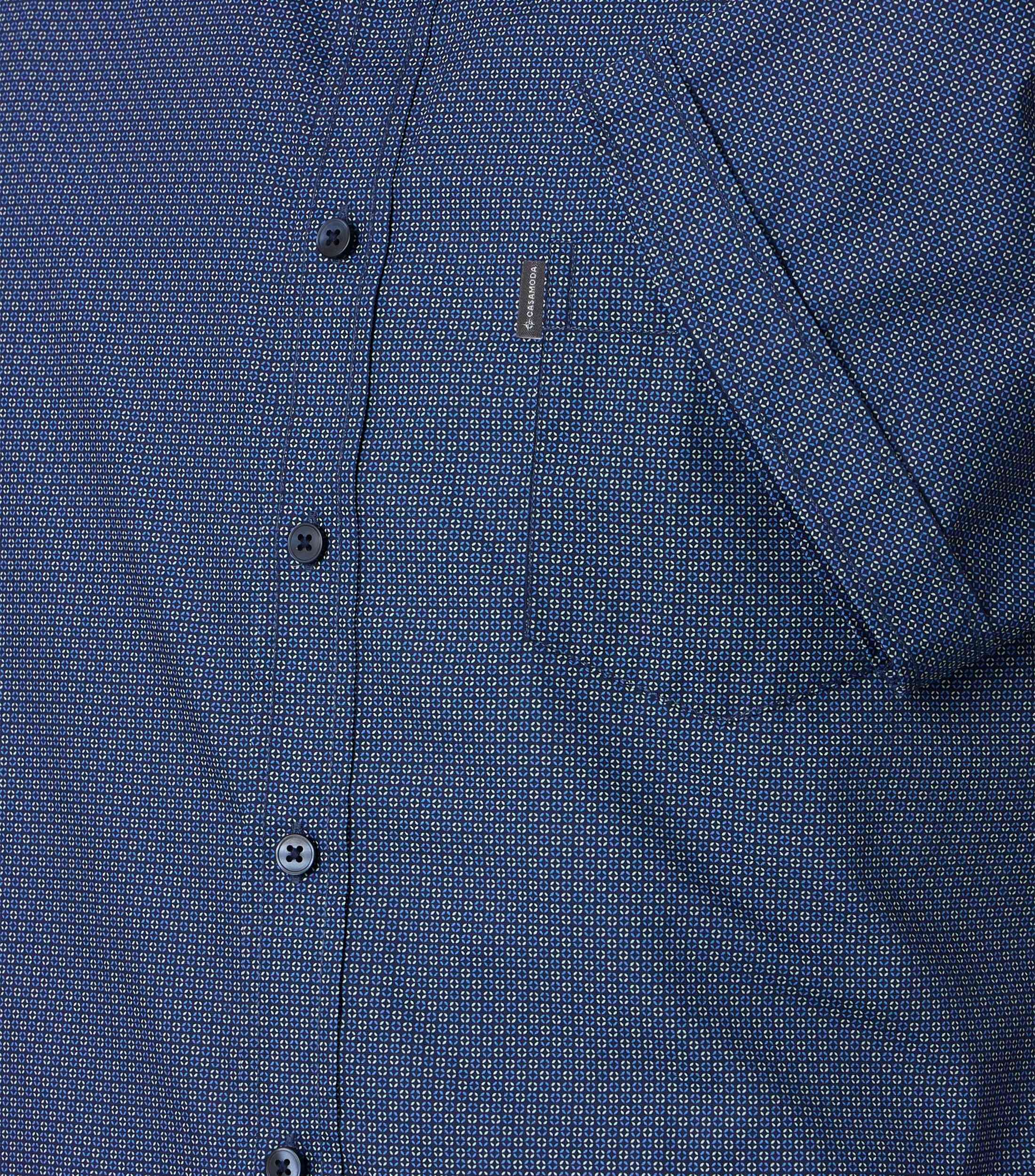 CASAMODA Kurzarmhemd »CASAMODA Freizeithemd Kurzarm Print«