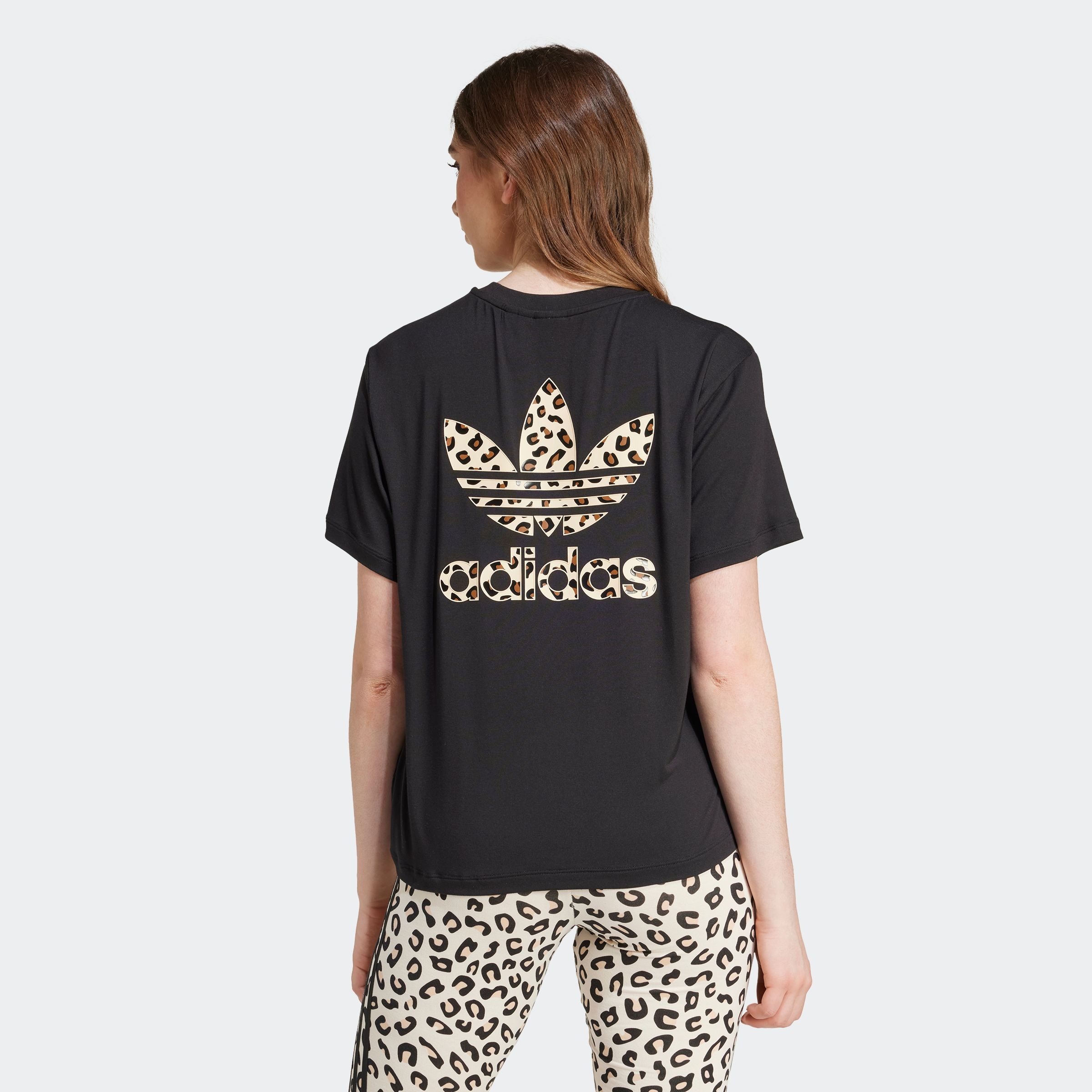 adidas Originals T-Shirt »TREFOIL TEE LEO«