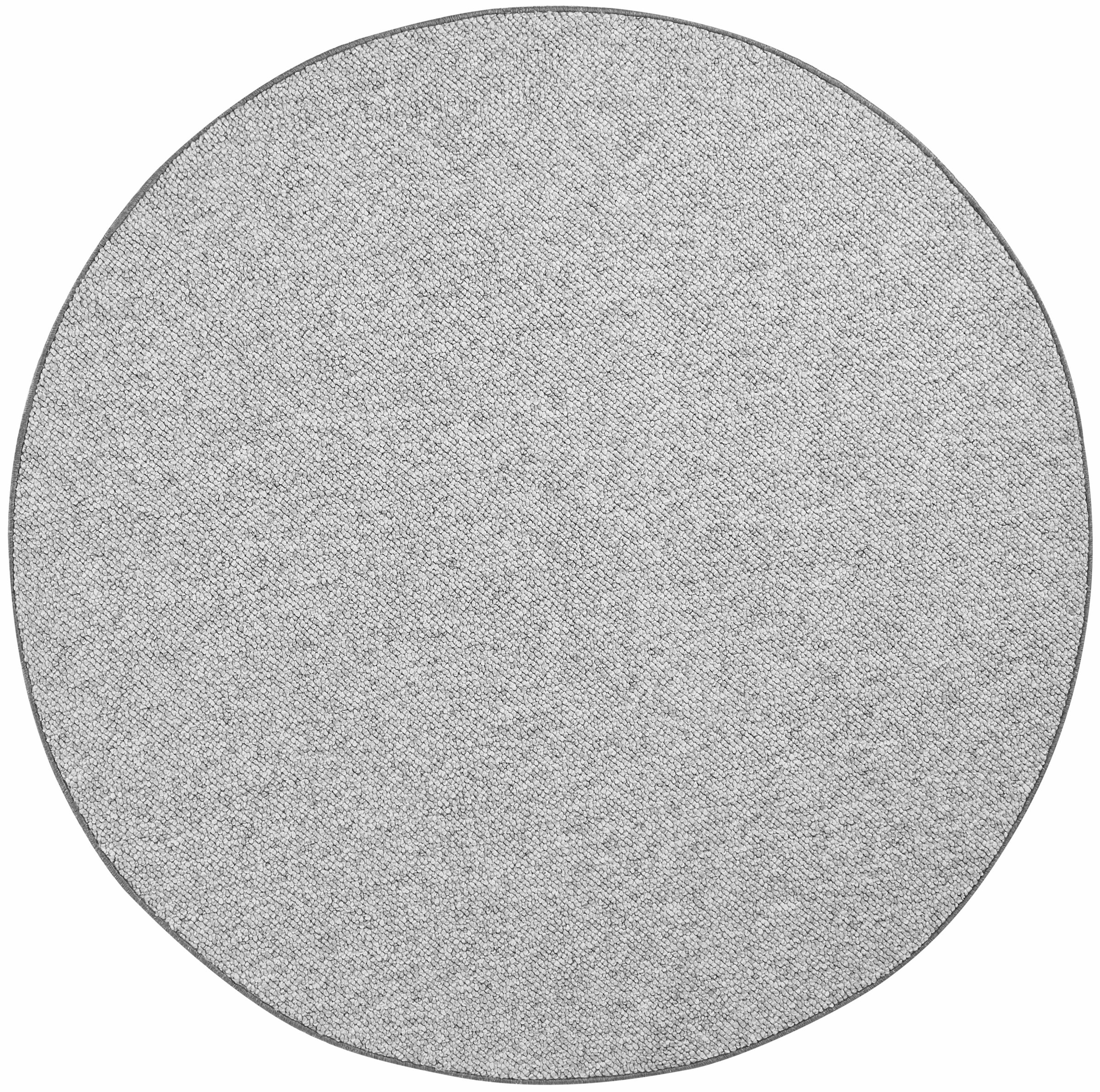 HANSE Home Teppich »Wolly 2«, rund, 12 mm Höhe, Flachgewebe, Skandi, Woll-Optik, Esszimmer, Wohnzimmer, Flur