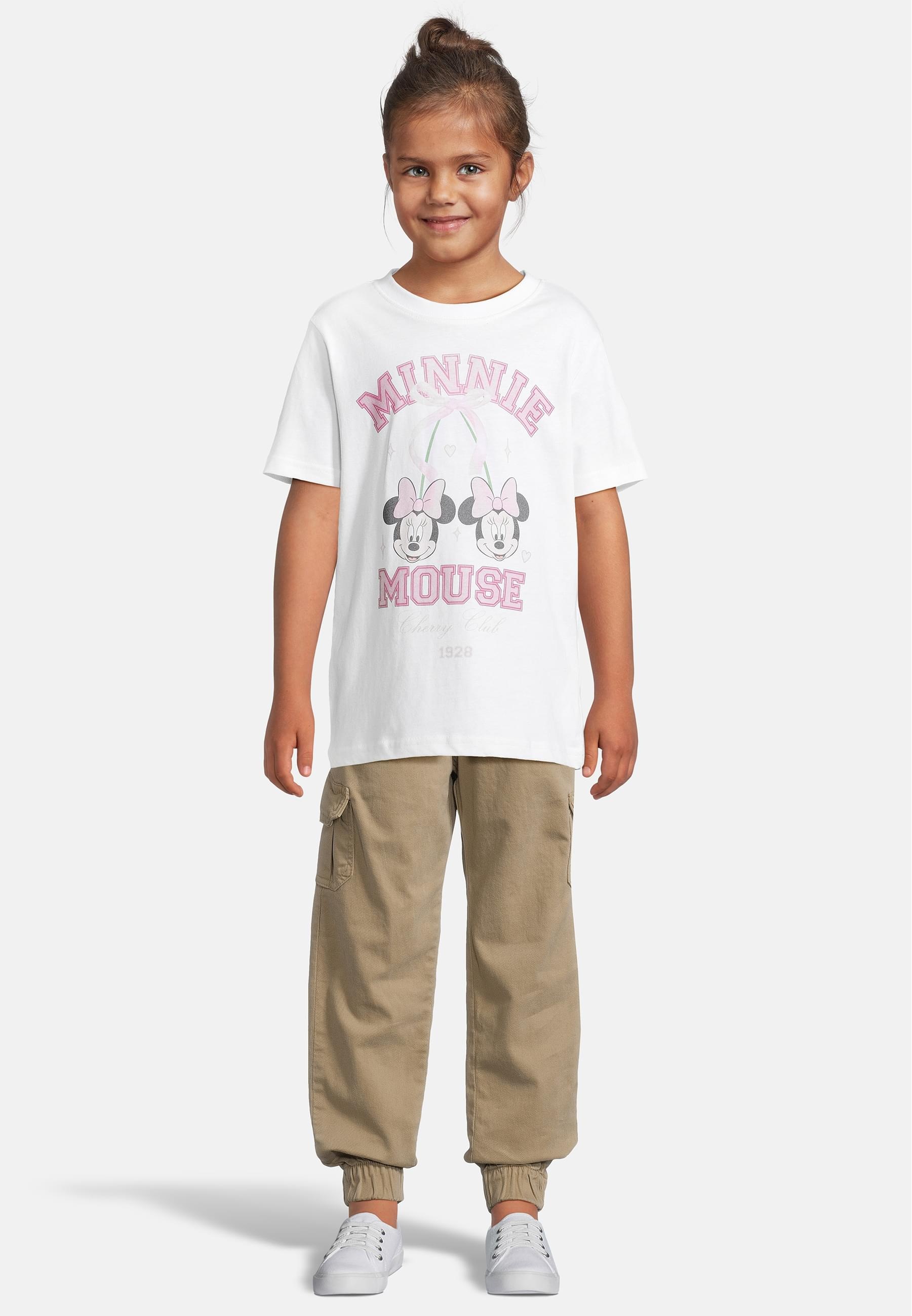 MisterTee T-Shirt »MisterTee T-Shirt 2 Pack - kurzarm - Minnie Mouse«, (1 tlg.)